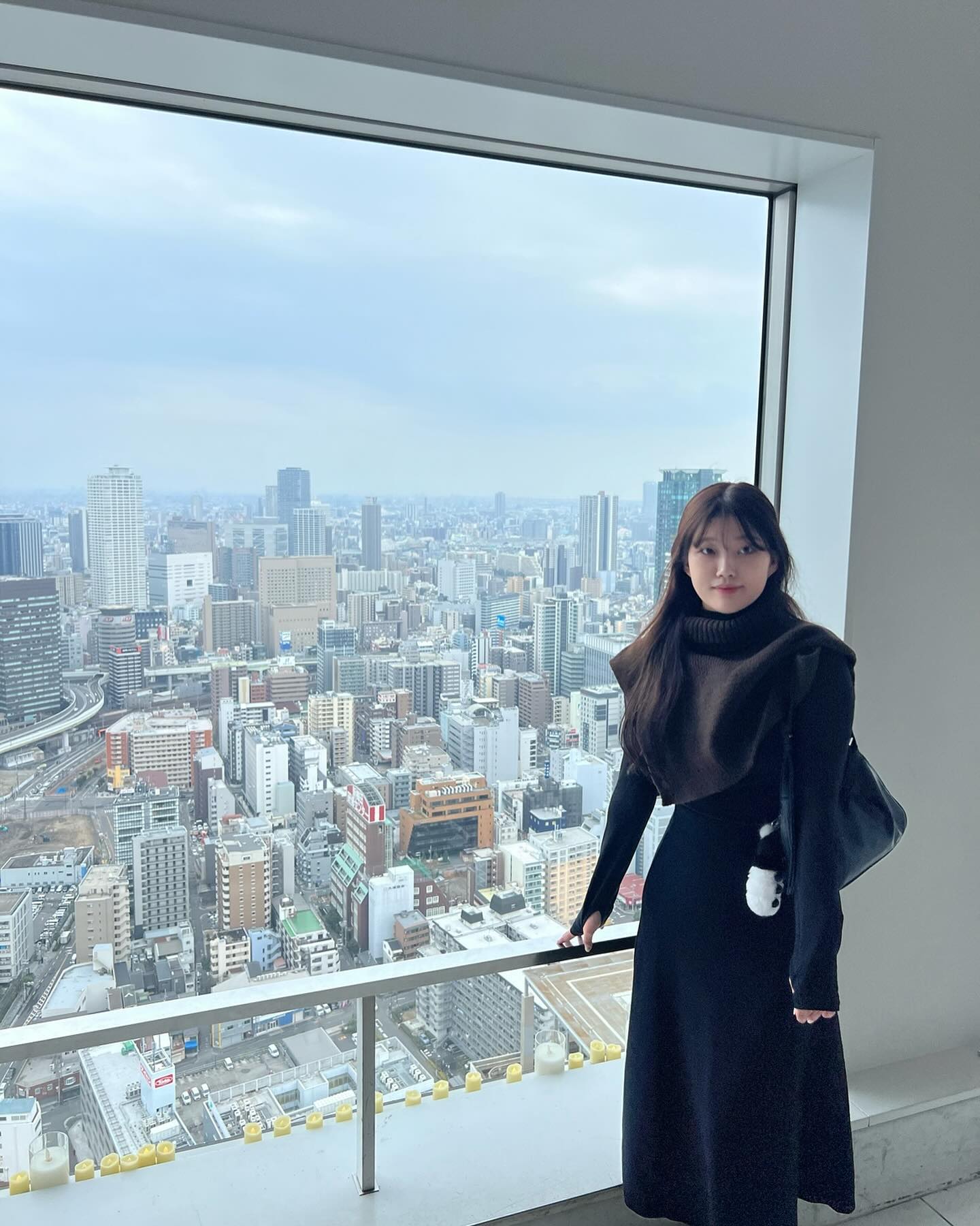 도시가 보이면 시티뷰, 바다가 보이면 오션뷰, 
네가 보이면 알라뷰..ㅋ

#osaka🇯🇵 #japen #umeda #umedaskybuilding