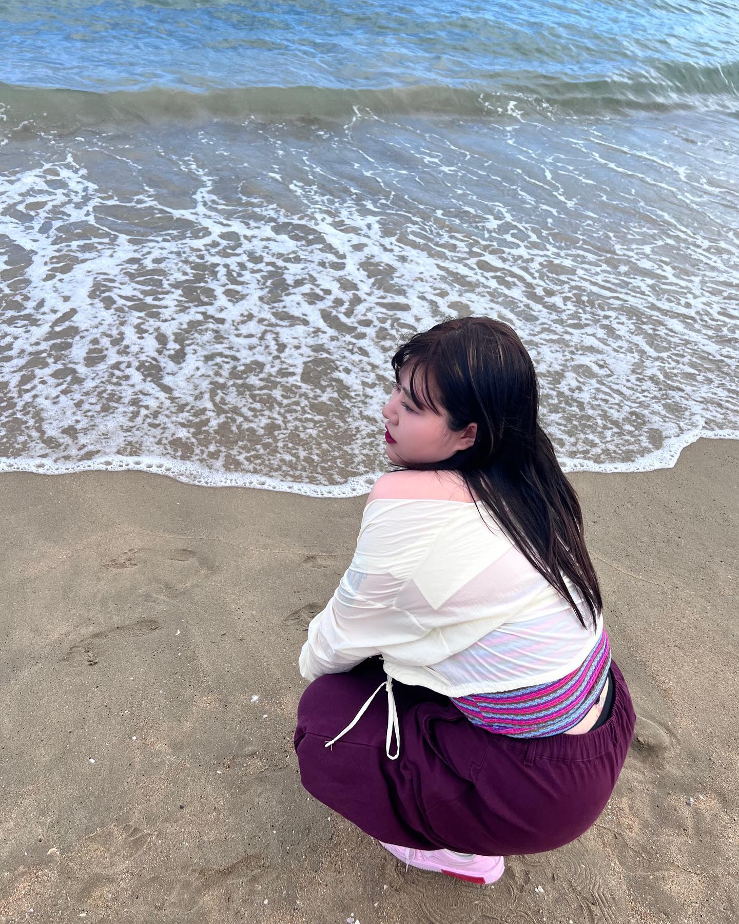 風にも負けず波にも負けず🌊

#부산