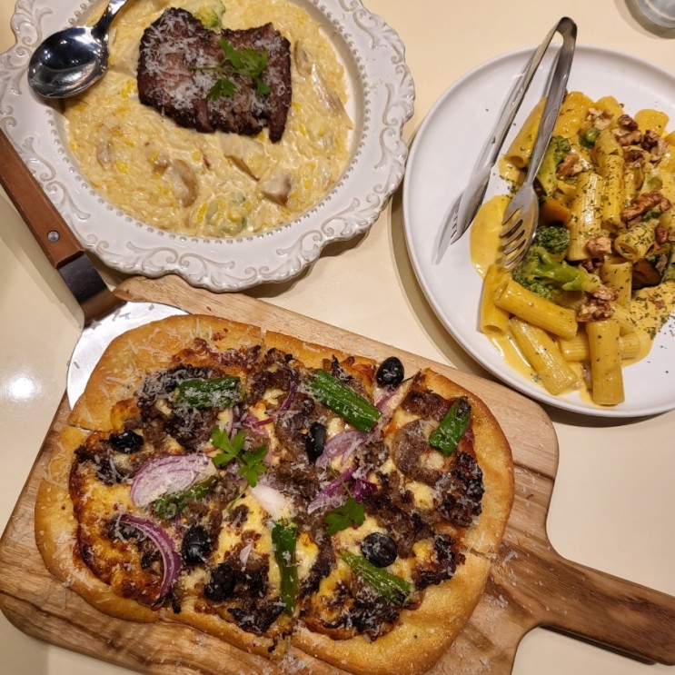 분당 파스타 맛집 민씨다이닝 카페 (feat.브런치 소개팅 추천)