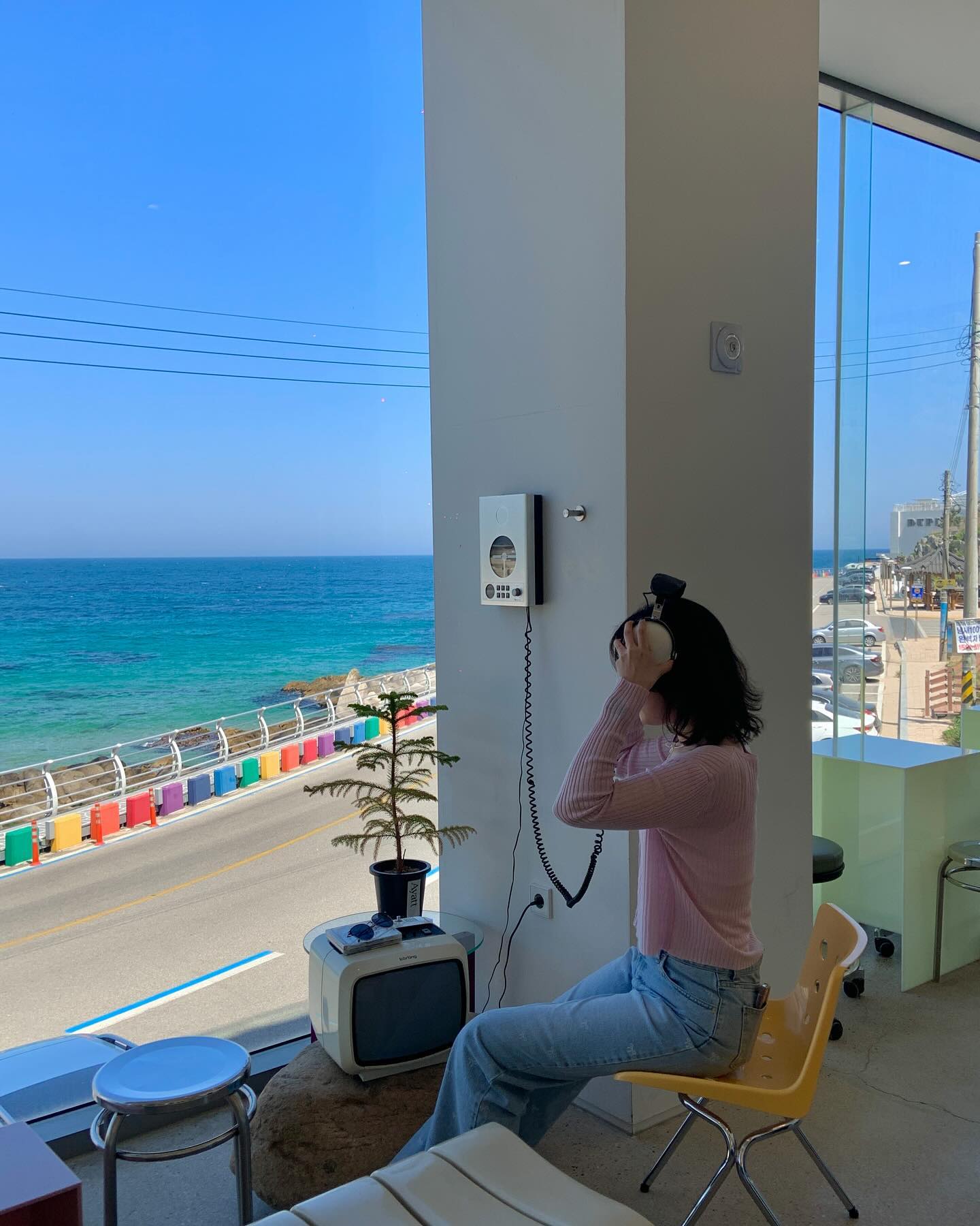 완벽한 날씨 행복한 하루 🌊🫧

#아야진해수욕장 #아야트커피 #고성여행코스