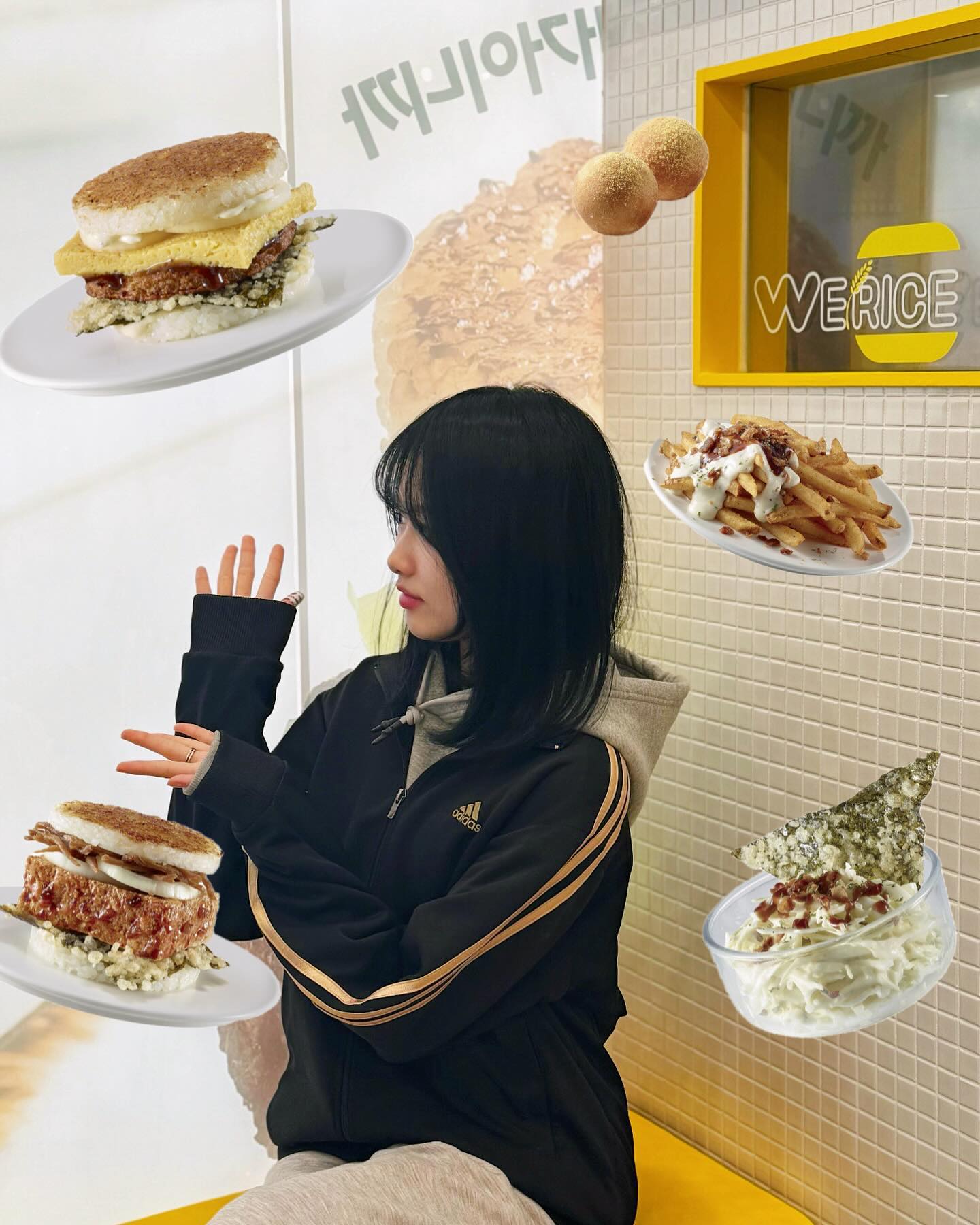 🍔 말고 🍚버거
.
.
.
한국사람은 밥심인데 우리쌀로 만든 한국 버거 먹으면
든든하고 좋자나 !! 전에 없던 새로운 밥버거🍚🍚🍚
햄버거 보다 건강하게 위라이스 밥버거 챙겨 먹자ヽ( ᐛ )ノ
아가들이랑 우리쌀 밥버거 건강하고 야무지게 먹고와따..ෆ
.
.
#위라이스밥버거 #위라이스성신여대점 #위라이스버거
#협찬 #리뷰노트