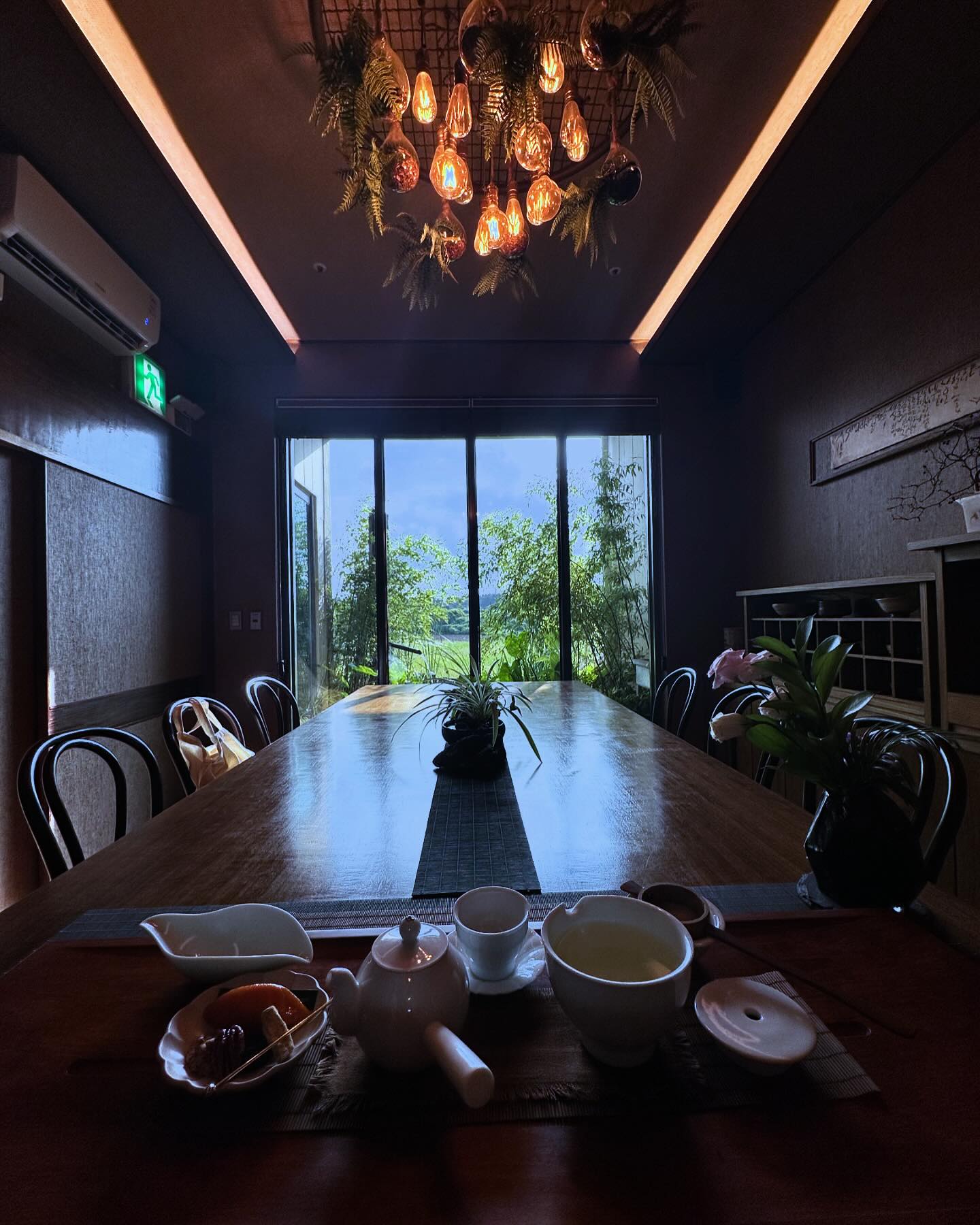 자연과 차에 취하다 

 오롯이 나에게집중하는시간 🌿

#티클래스 #청차 ☕️🫖