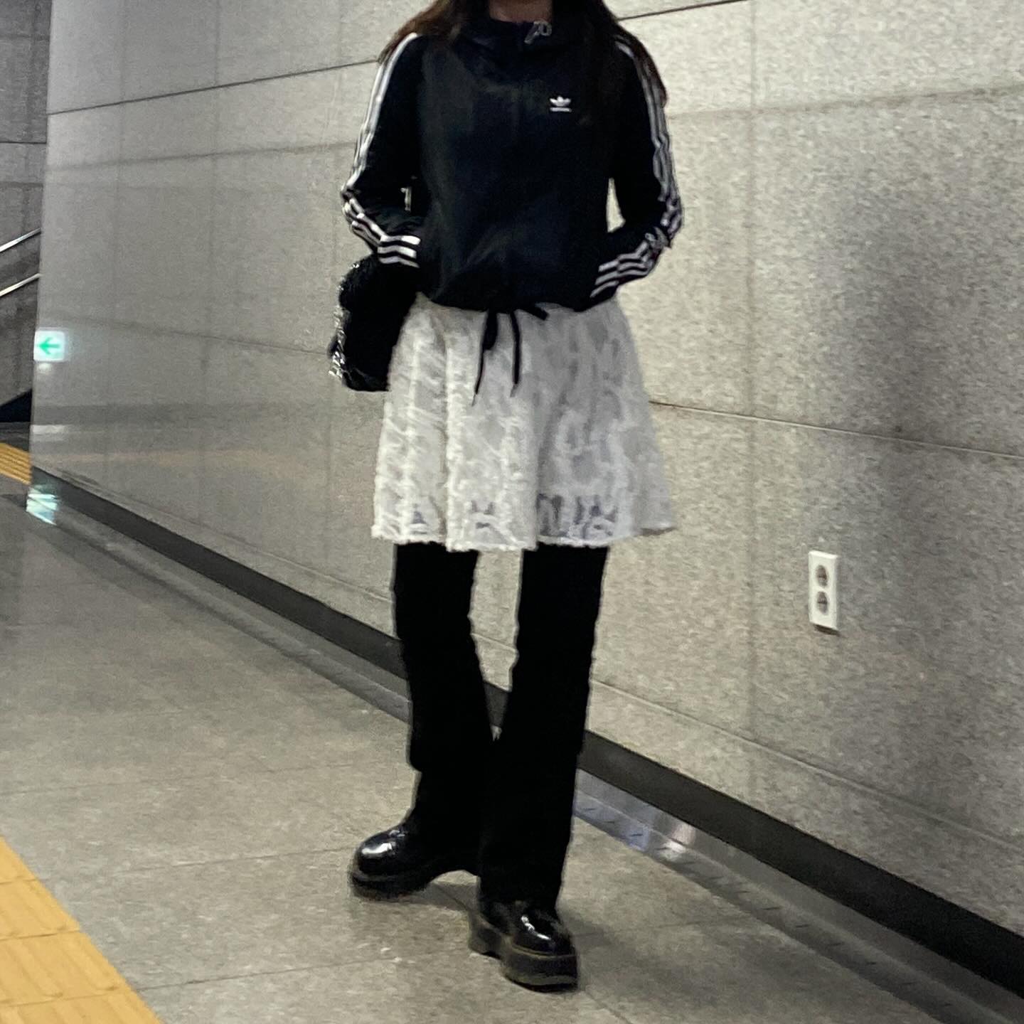 내 취향 가득 코디••🤍🖤