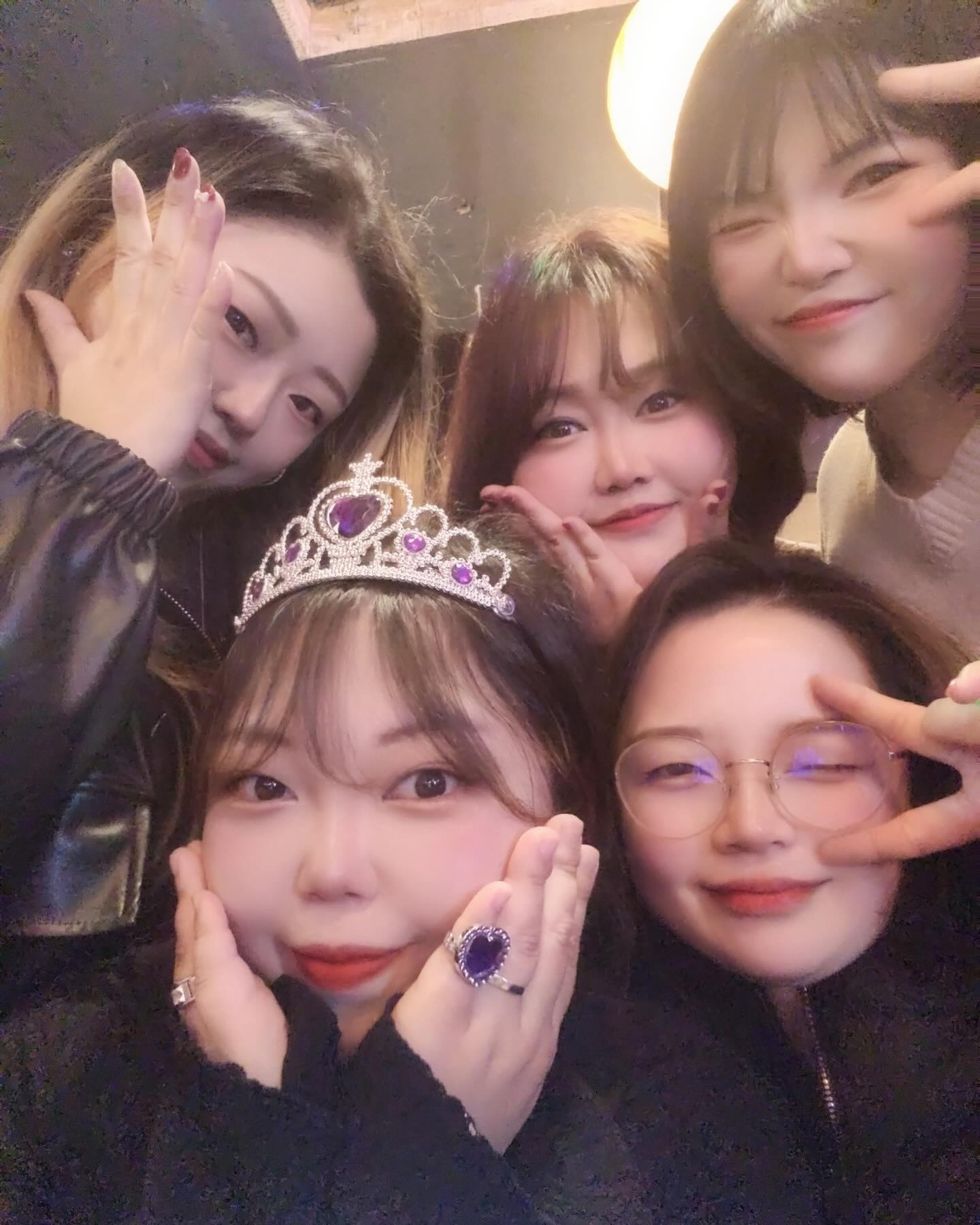 20240208 내 술메이트 빛나 해피벌스데이 👩‍❤️‍👩🩷🩷🩷