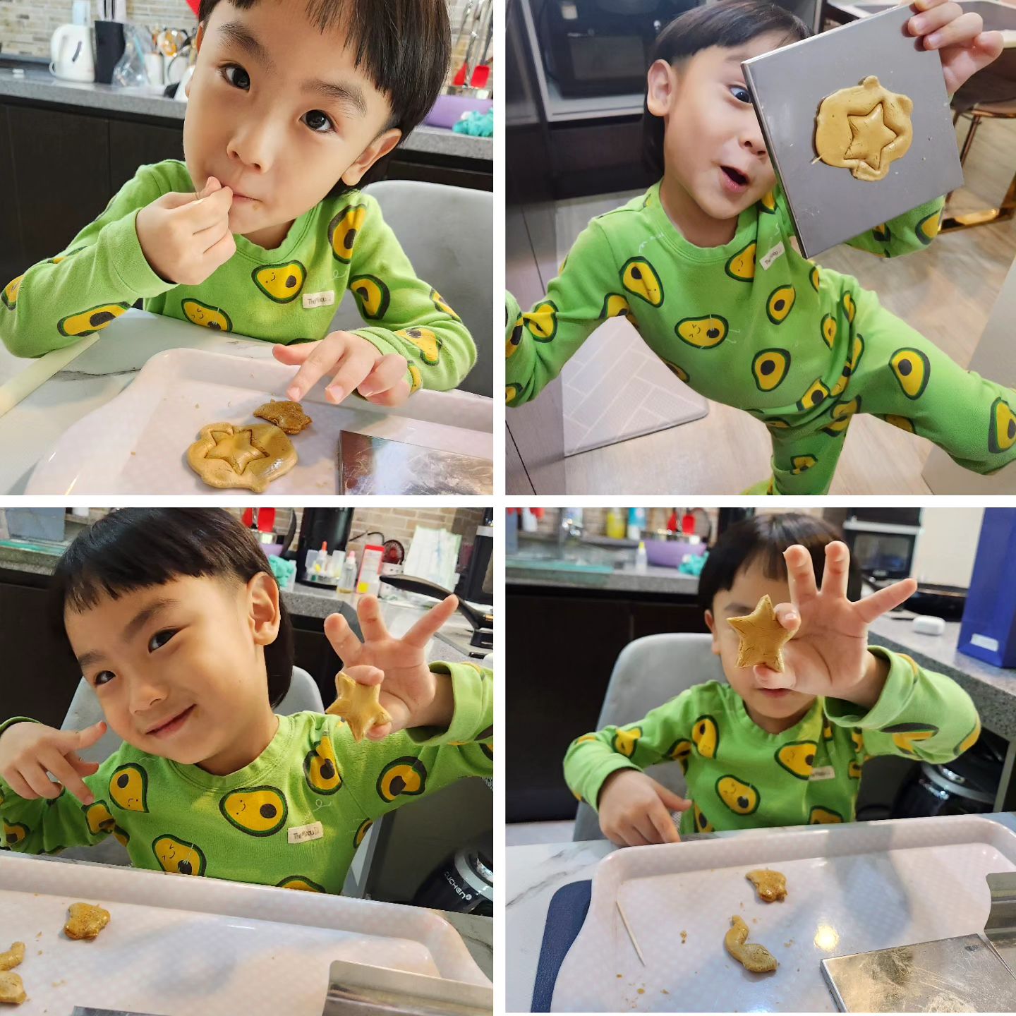 콧물이 아주 그렁그렁 열은다행이 어제 밤으로 끝난것같고 😷🤧🤒

살아난 우리아들

크리스마스🎄🎅 인데 어디못가지만 집에서 달고나놀이
아푸지말자 제발🙏

#아들스타그램 #달고나놀이 #아들스타그램 #맘스타그램 #크리스마스 #맘소통 #집콕 #육아스타그램