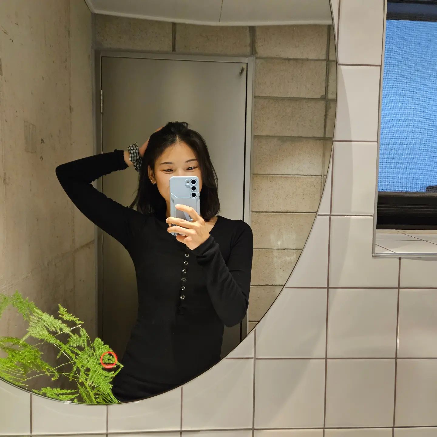 머리기르는즁