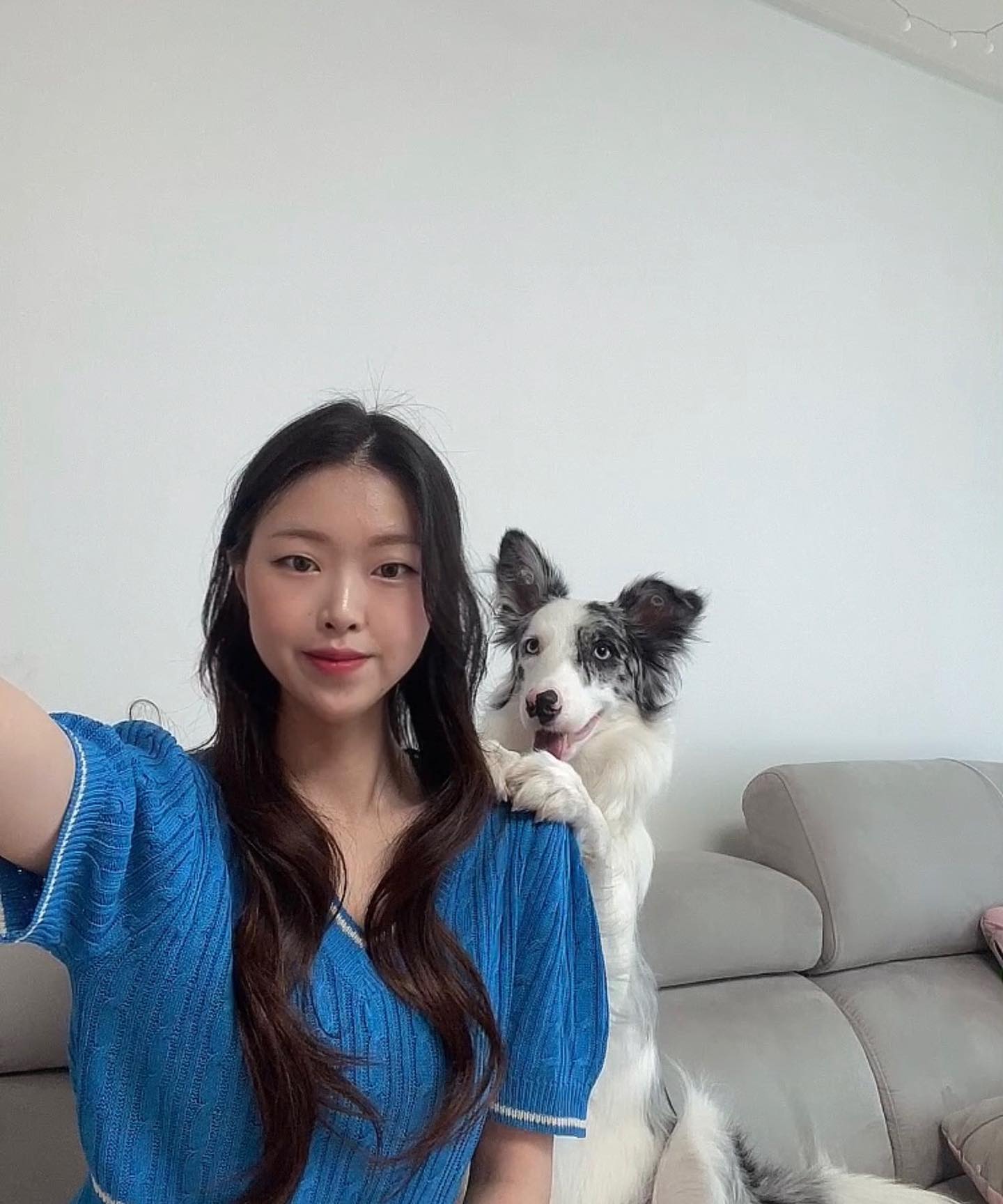 🤍💙행복한 오월이네
똑똑이 🥦브로콜리 오월이랑 셀카 찍기는 왕 쉽지롱 😝