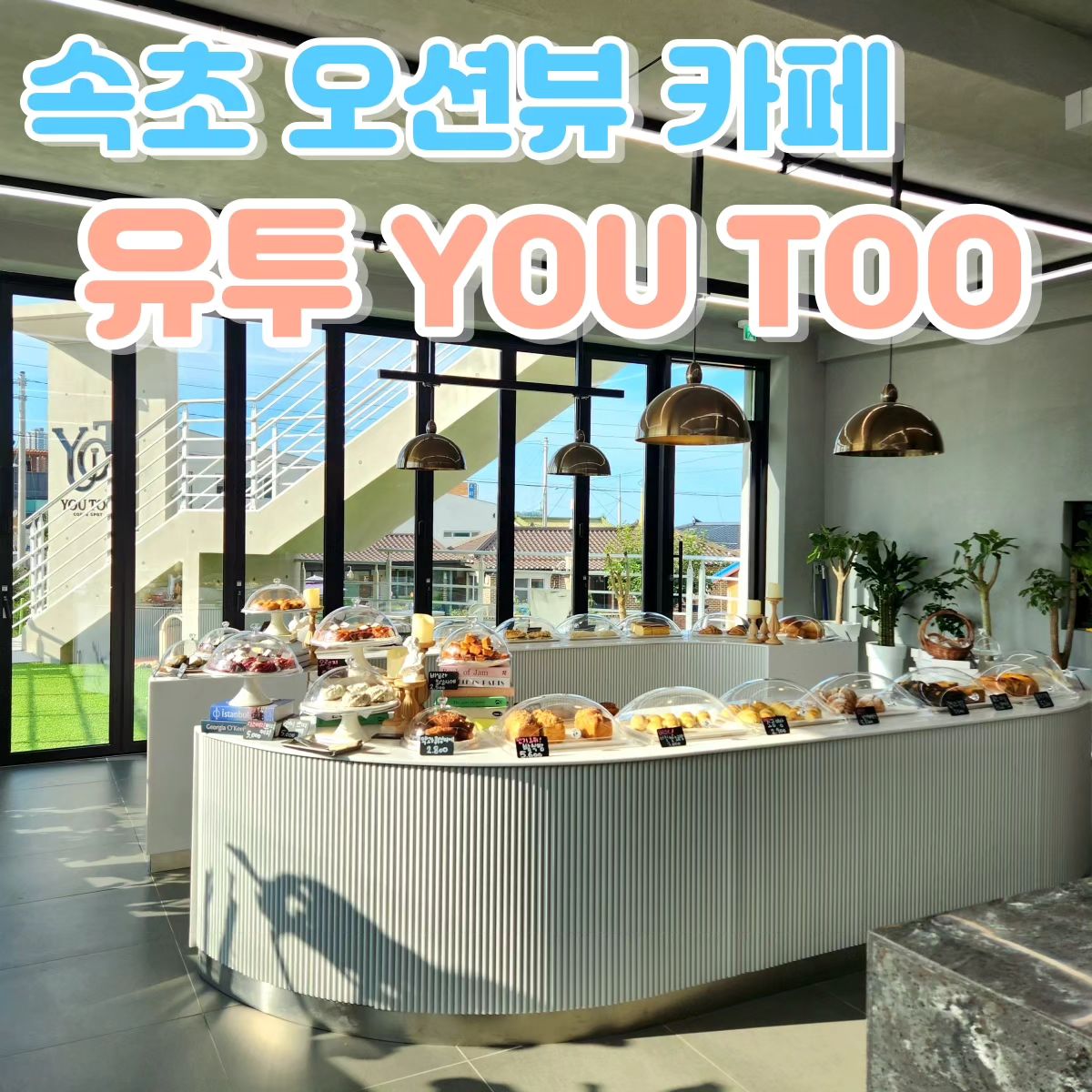 ☕️ 유투

속초 해변 근처 루프탑이 있는 뷰 맛집 디저트 맛집 카페🥖
4층으로 된 넓은 공간과 반려동물도 같이 갈 수 있는 완벽한 곳!

• 갤러리&포토 스튜디오&전층 테라스
• 다양한 디저트&음료&술
• 오션뷰&속초아이뷰
• 엘레베이터○
• 자세한 후기는 블로그에💚

🚗 주차 가능

🐶 반려동물 동반가능 

🕘 영업시간
09:00 ~ 23:00

📍 강원 속초시 해오름로188번길 44 유투카페

#다소니_속초 #속초카페 #속초카페추천 #오션뷰카페 #속초여행 #속초여행코스 #먹팔