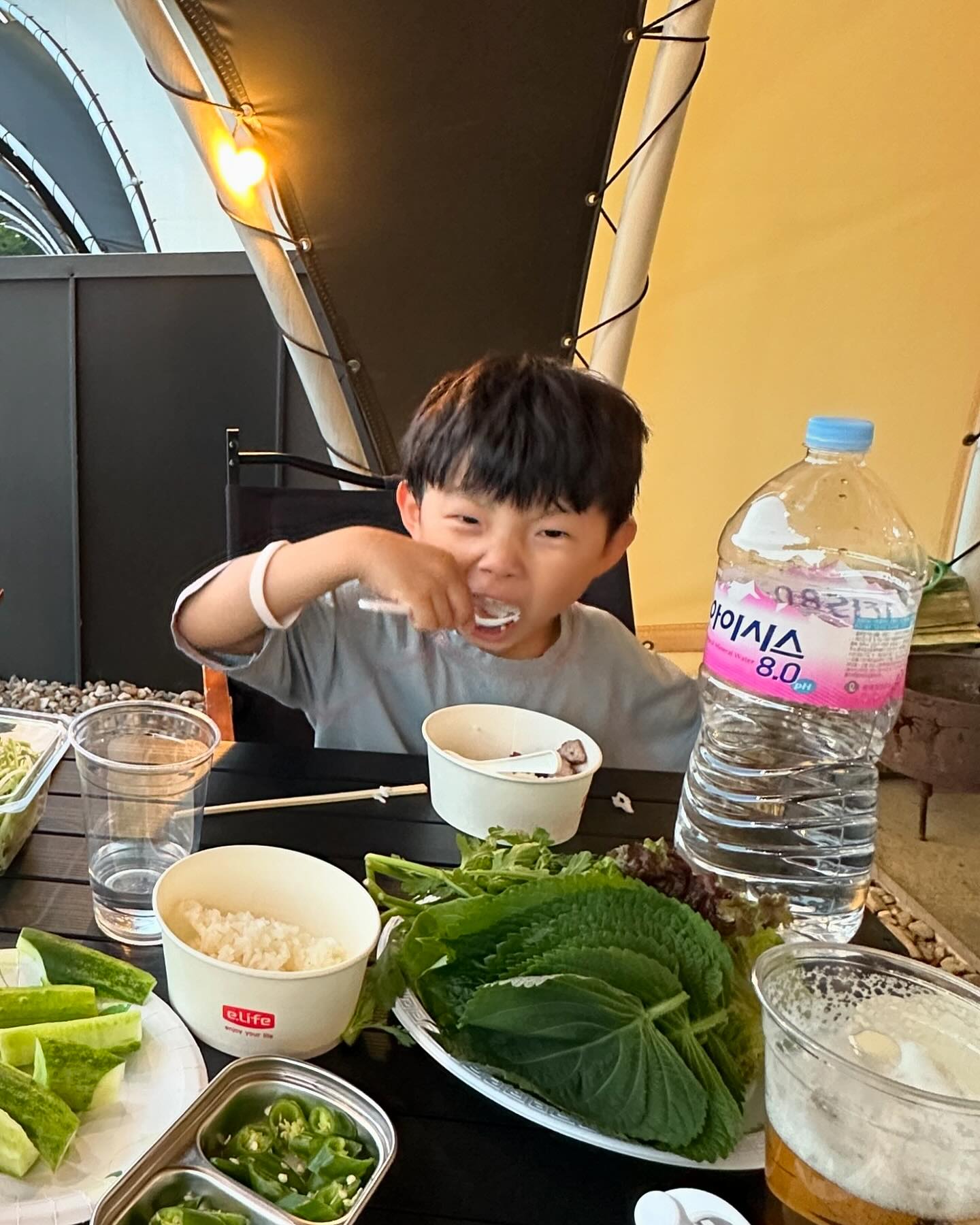 캠핑은 먹고 노는거지!!!
잘먹고 잘 놀았다!!!

#캠핑
#글램핑
#먹고놀자
#주말일상
#독박육아가제일쉬웠어요