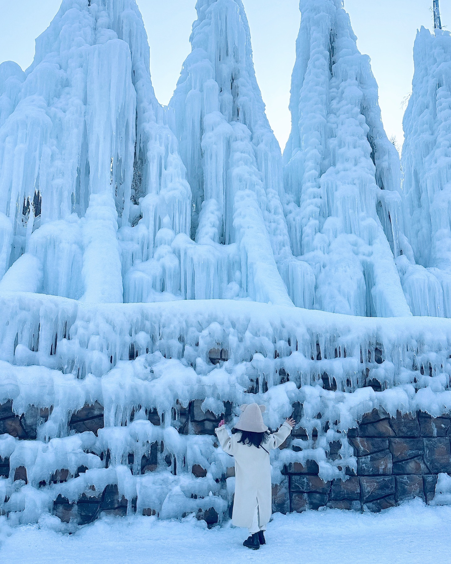 인스타 믿으면 안돼는 이유…❄️
얼음이 다 녹아써요 #청양알프스마을