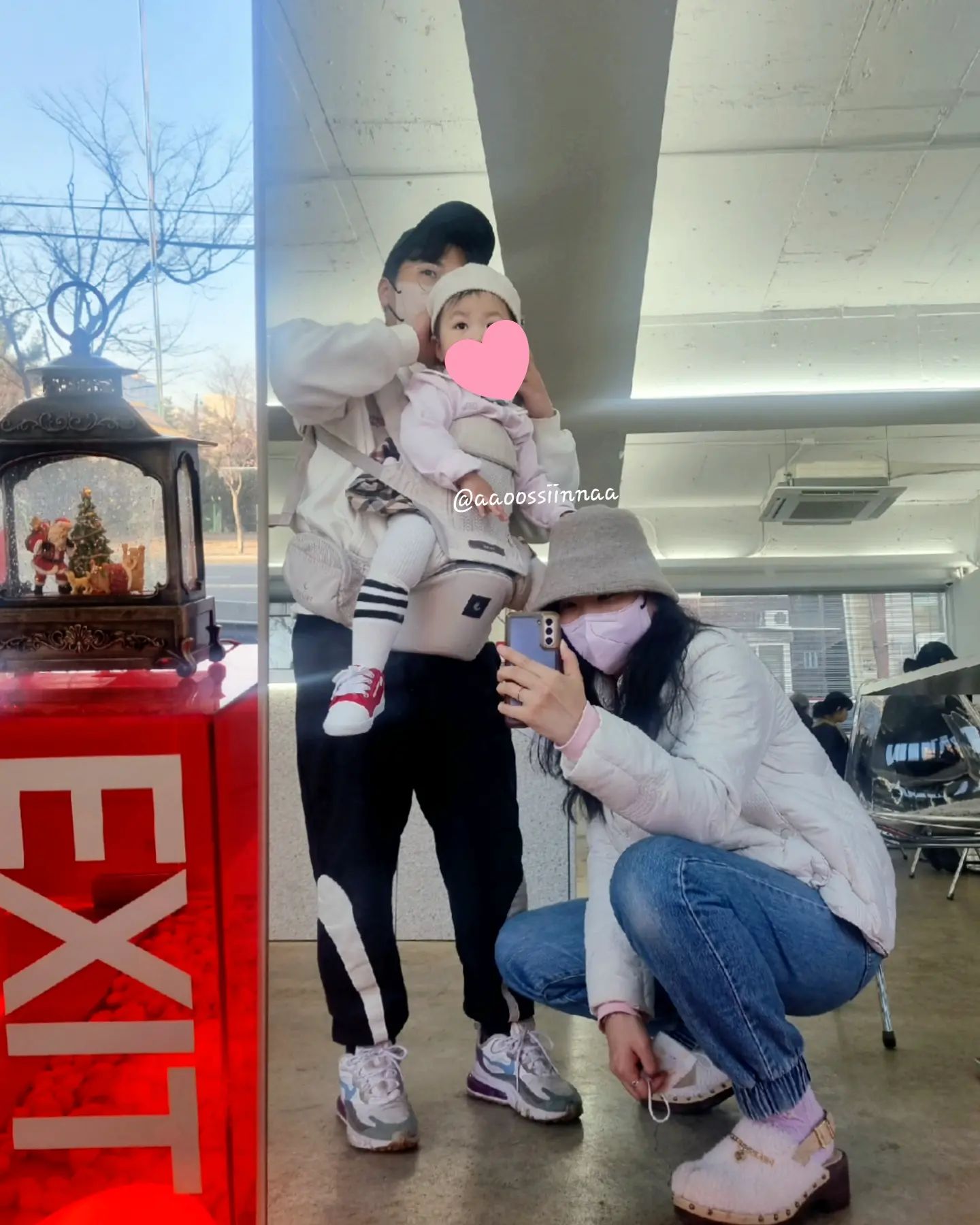 . 

😷 
⠀
⠀⠀
⠀⠀
⠀⠀
⠀
#거셀 #태그 #광기 #명절증후군 #엑시트커피 #아이바나리 #아기마스크 #아이바나리키즈마스크 #닥스베이비 #선물 #감사합니다 #베베크루 #아기운동화 #아기신발 #조거팬츠 #내최애 #가족 #가족사진 #행복쓰