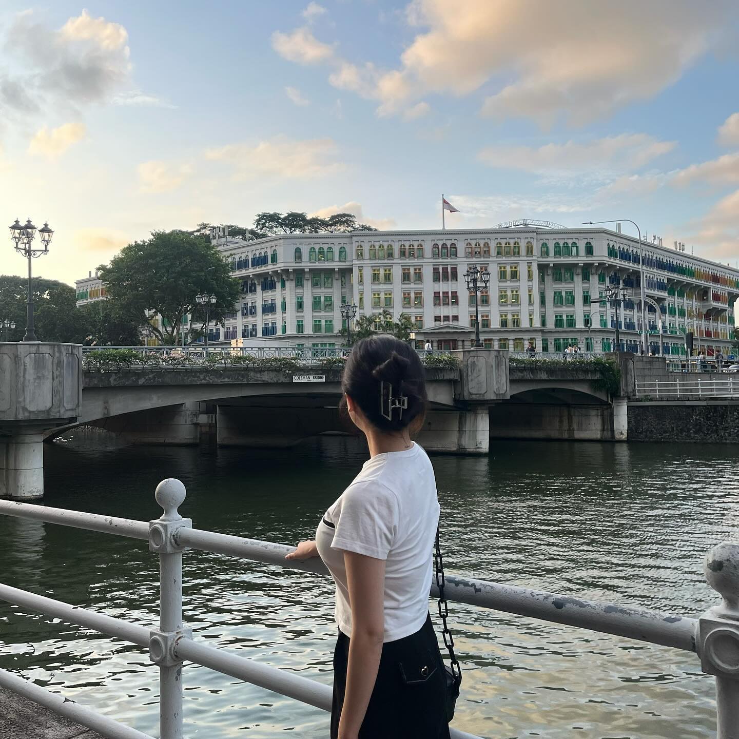 Sunset in Singapore 🌇