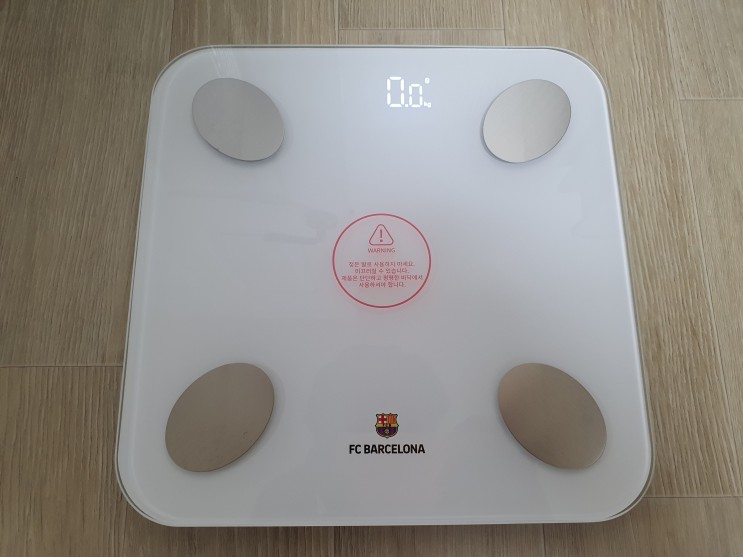 FC바르셀로나 스마트체중계 FCB-SS111W 인바디체중계 추천
