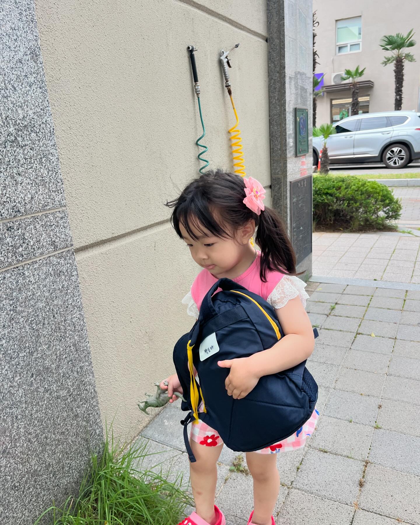 어린이집 등원중