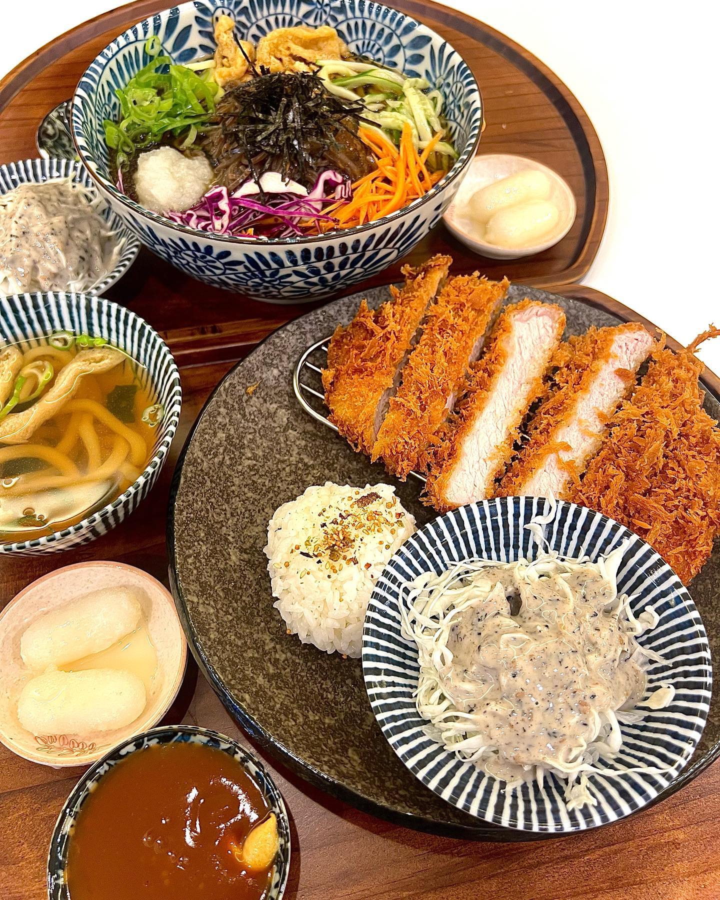 돈까스&말차케이크