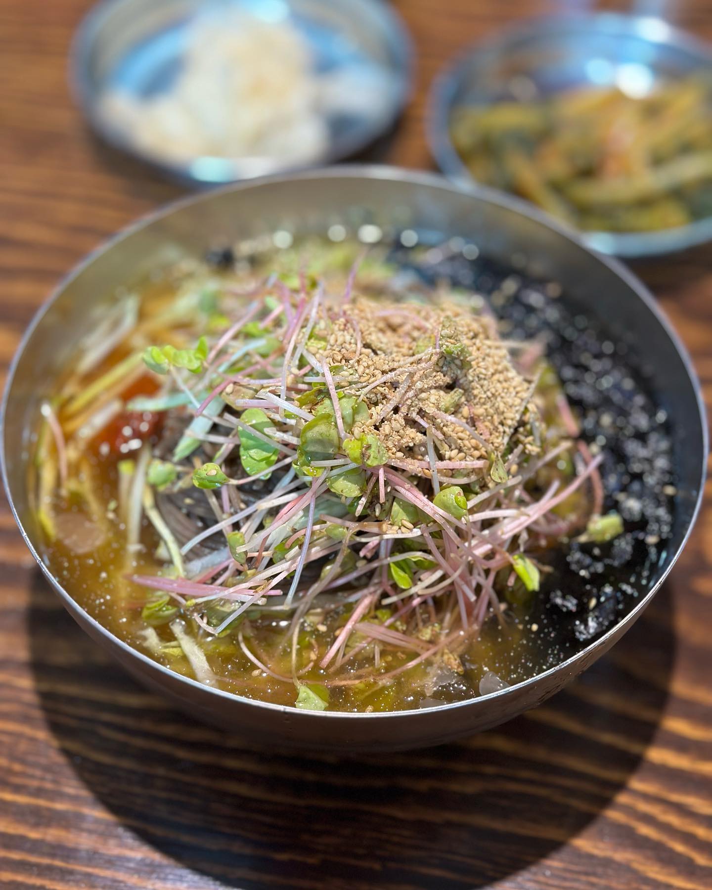 오랜만에 아빠랑 단 둘이 점심 ❤️
역시 #원조중앙탑막국수 언제 먹어도 맛있어👍🏻

#막국수 #청주막국수