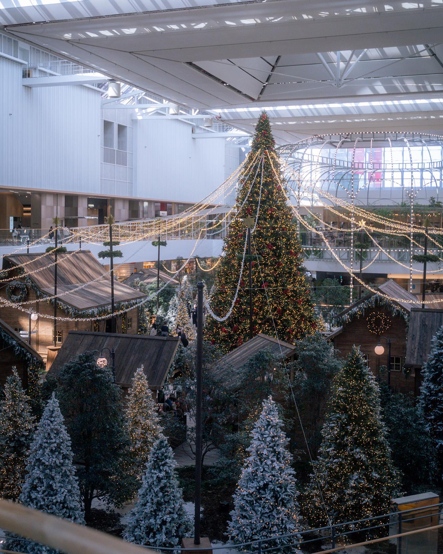 더 현대 크리스마스트리 보러 누구보다 빠르게 다녀옴!!!🎄
은 무슨 세상에 평일 아침 백화점에 사람이 이렇게나 많은지 첨 알았어요😨
(덕분에 전신샷은 못찍은...ㅠㅠ)

더 현대 서울은 사운드 포레스트를 하나의 마을로 꾸며놨더라고요!
나무집마다 귀여운 곰들이 일도 하고 낮잠도 자고 있어요🐻
트리엔 빨간 곰돌이 인형이 대롱대롱 매달려 있답니다!!!

할로윈보다 빠르게 맛본 크리스마스🎅🏻🎶
📸 this_.m0ment 
 
* 사진 찍을 때만 잠깐 마스크 벗었어요 :)