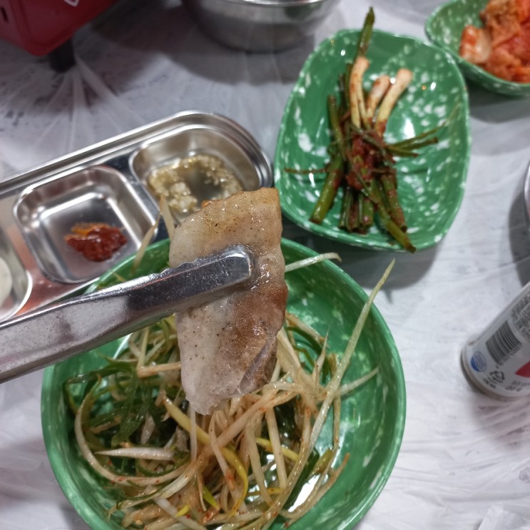 포항 문덕 냉삼맛집 언돼지식당 다녀왔어요!