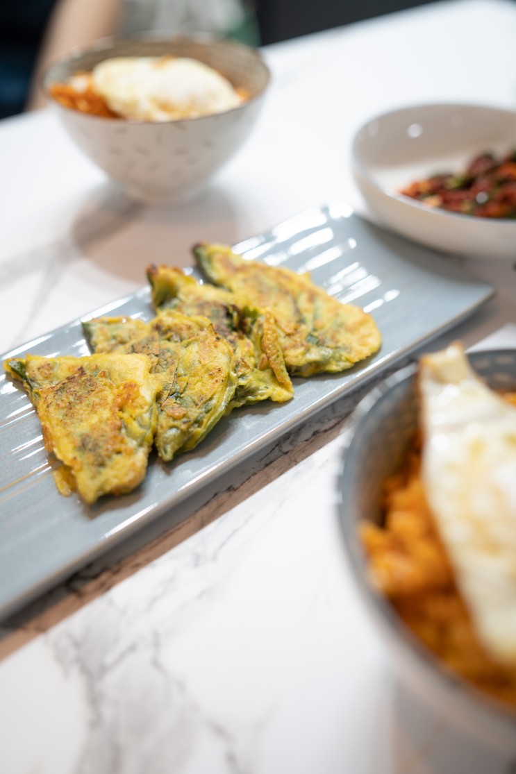 홈스밀 짭쪼롬한오후 전주중앙점에서 구입한 깻잎전 간편하고 맛있어요