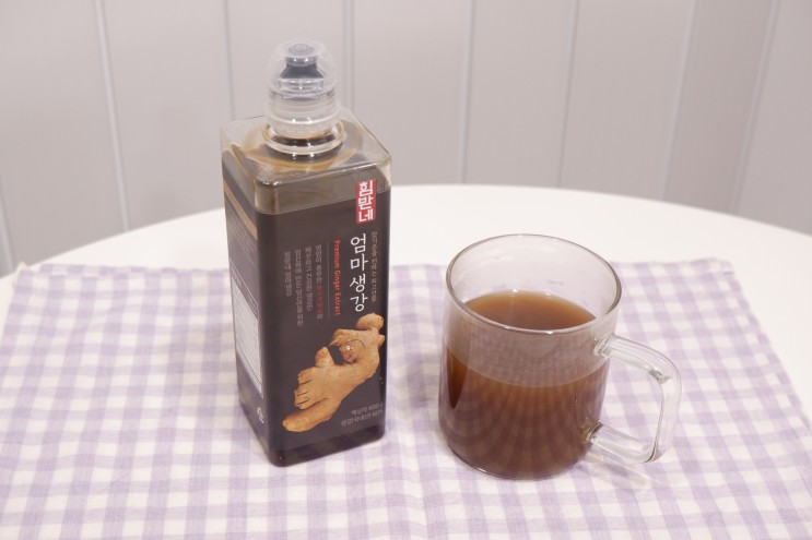 마스코바도 원당 사용 생강청 힘받네 엄마생강 겨울선물