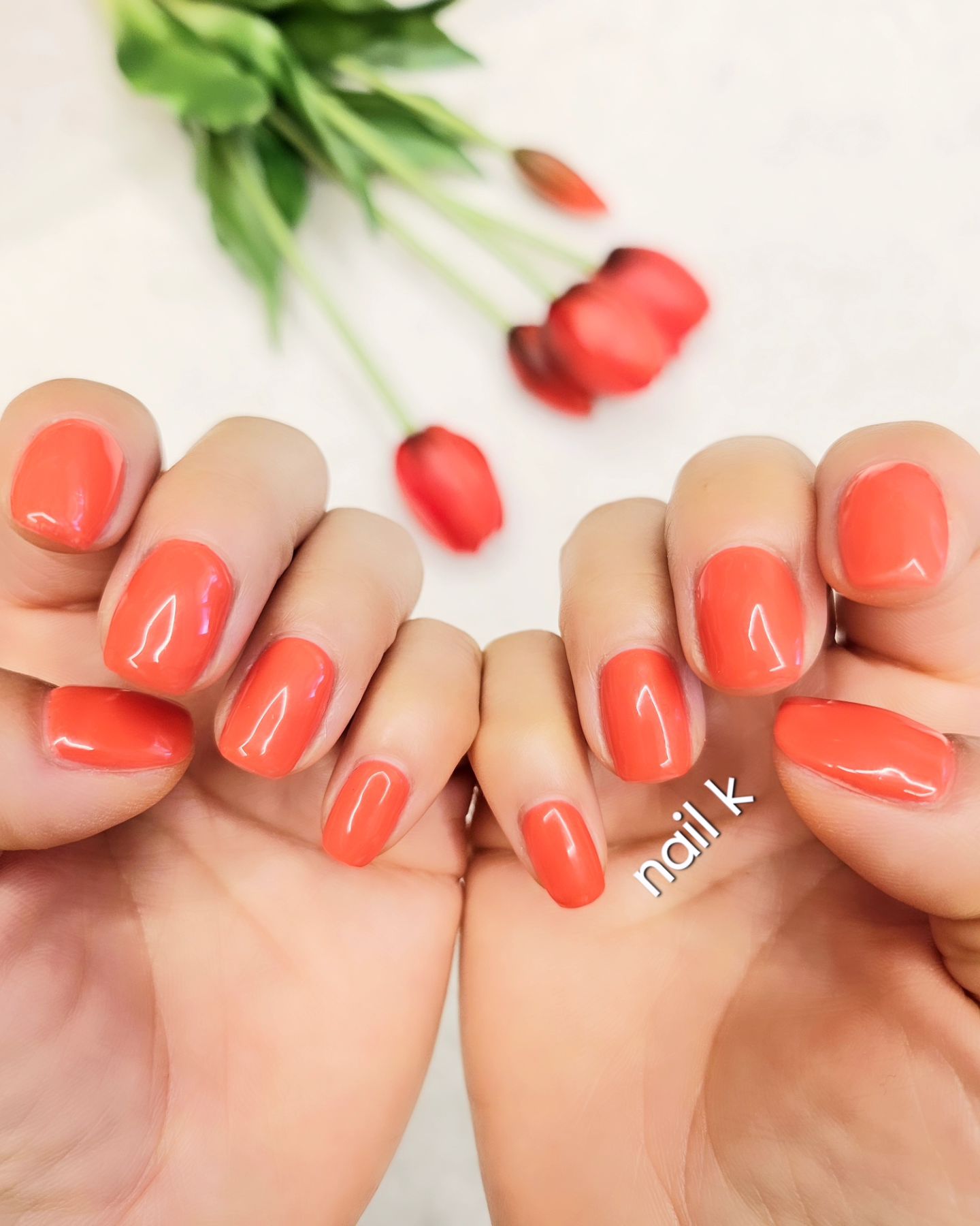 #일상기록 nailk_kkong2 
🧡🧡🧡🧡