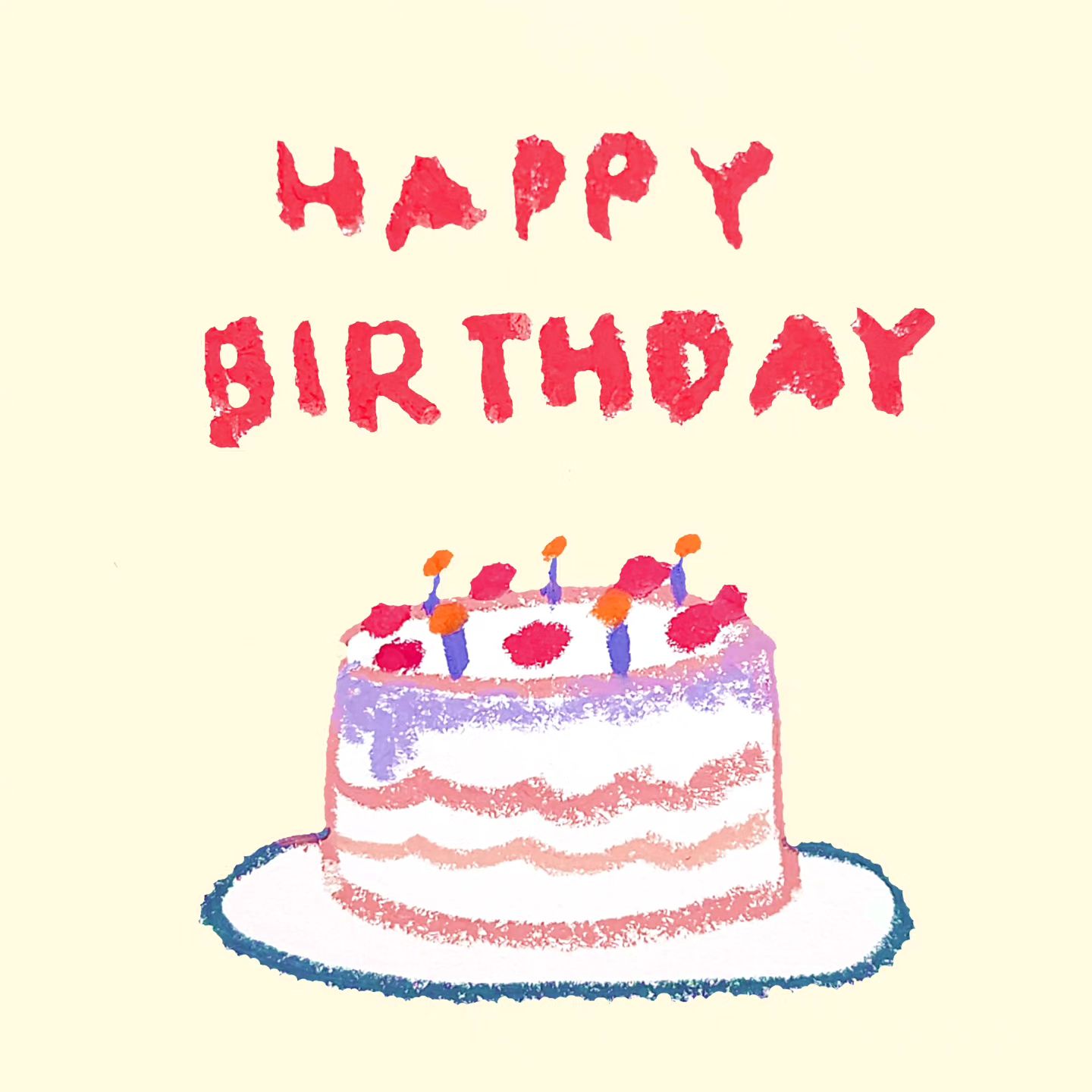 #painting #oilpastel #birthday