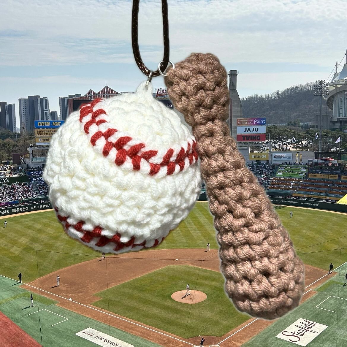 야구공&배트 키링⚾️