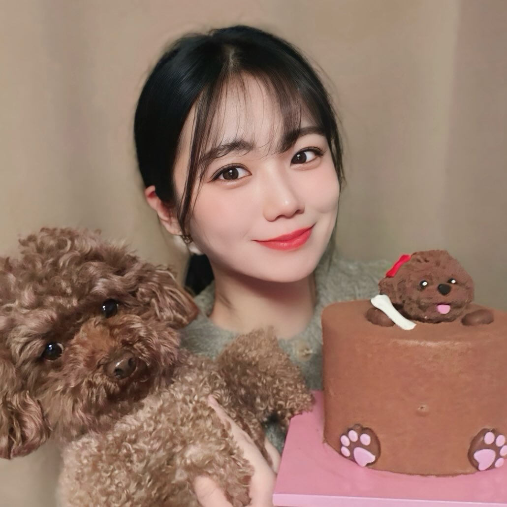뿌뿌 닮은 생일케쿠🎂🐶🐻🤎