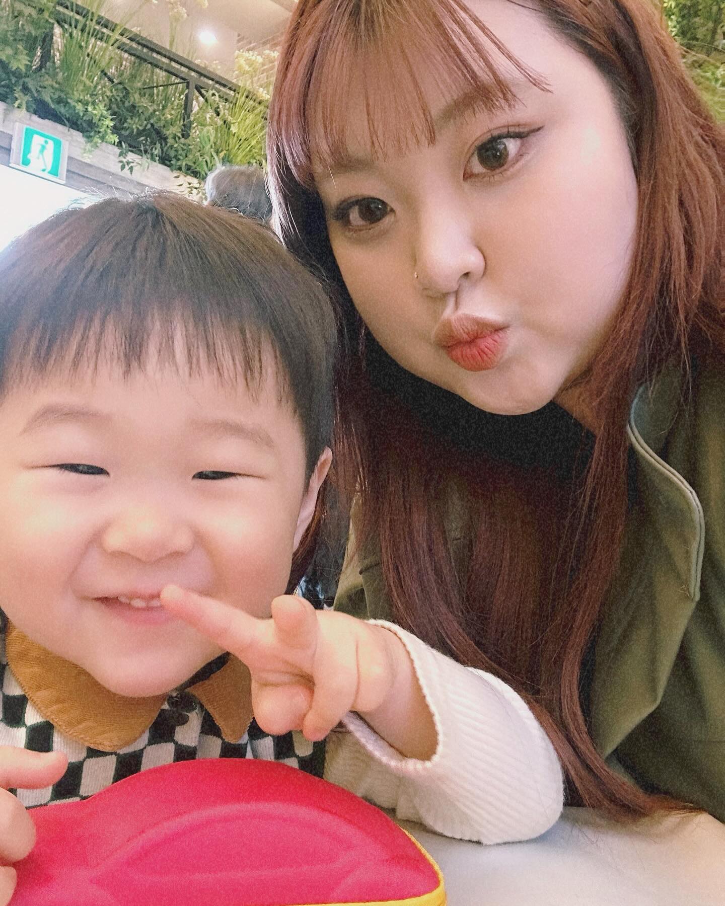 내 껌딱지 지안이랑🩵👶🏻