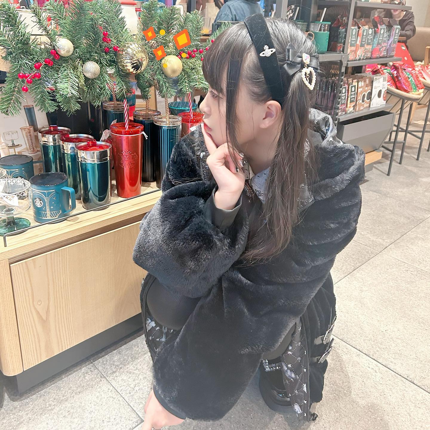 누군가 빼빼로 주지 않으려나?🍮 
誰かがペロをくれるんじゃないかな？あせあせ 👉🏻👈🏻💦
.
.
.
.
.
.
.
.
#빼빼로데이 #빼빼로 #poky #맞팔 #선팔 #좋반 #지뢰계 #멘헤라 #양산형 #양지뢰 #일본 #혼혈 #일상 #쿠로미 #地雷 #地雷系女子 #地雷女 #地雷系 #量産型 #量産型女子 
#友達が欲しい #スターバックス 
#poky #いいね返し  #いぬすたぐらむ  #jiraikei #menhera #ff #japan #instalike #ootd