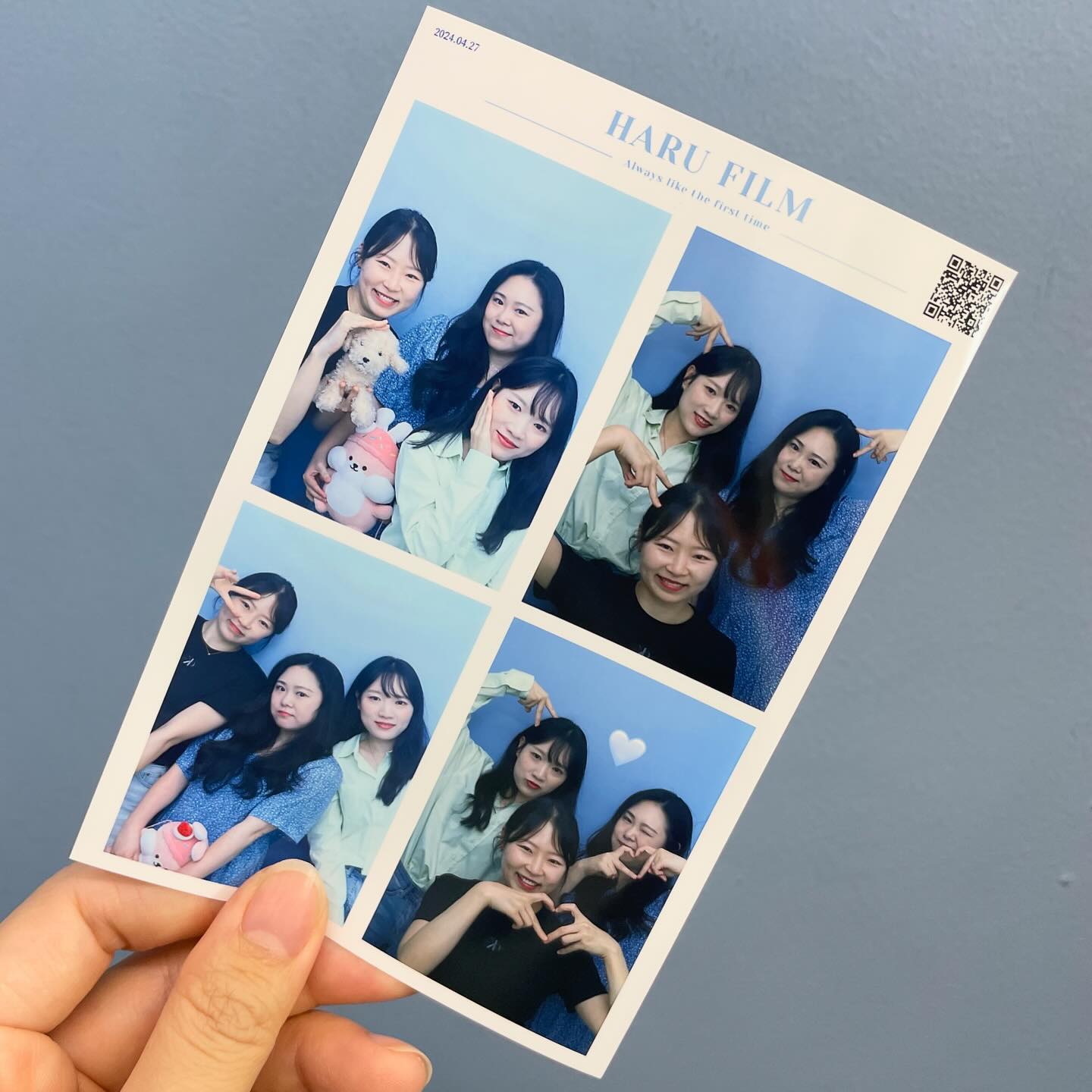 너무 방가운 칭구들〰️❣️

#하루필름 #harufilm #네컷사진