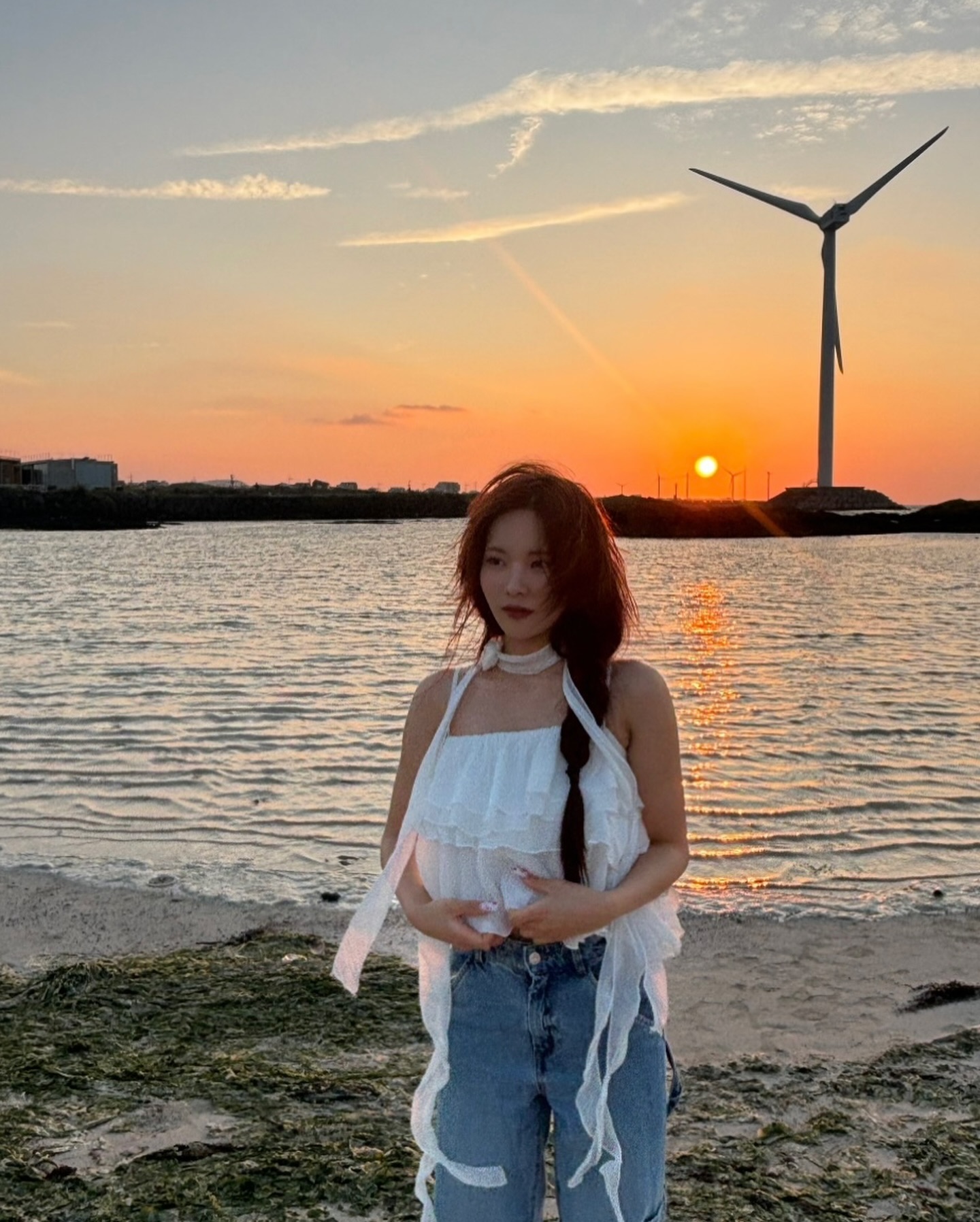 노을도 이쁘고 나도 이뻤던날 🔥