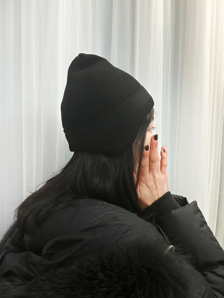 얼굴이 작아보이는 슬림귀돌이비니