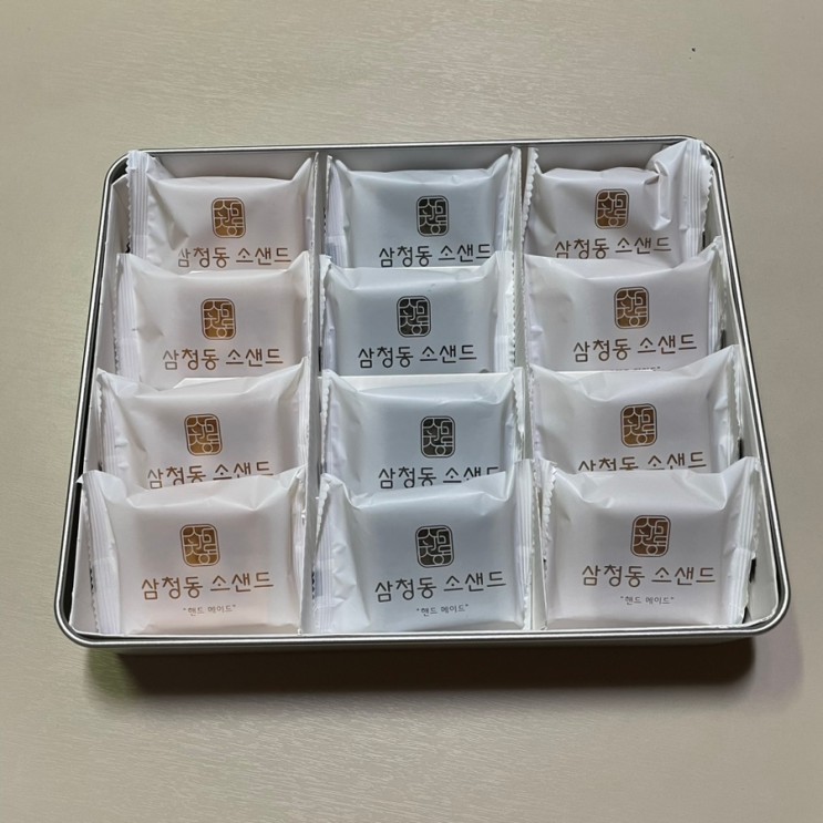 깔끔한 수능선물추천 삼청동에그롤 간식세트