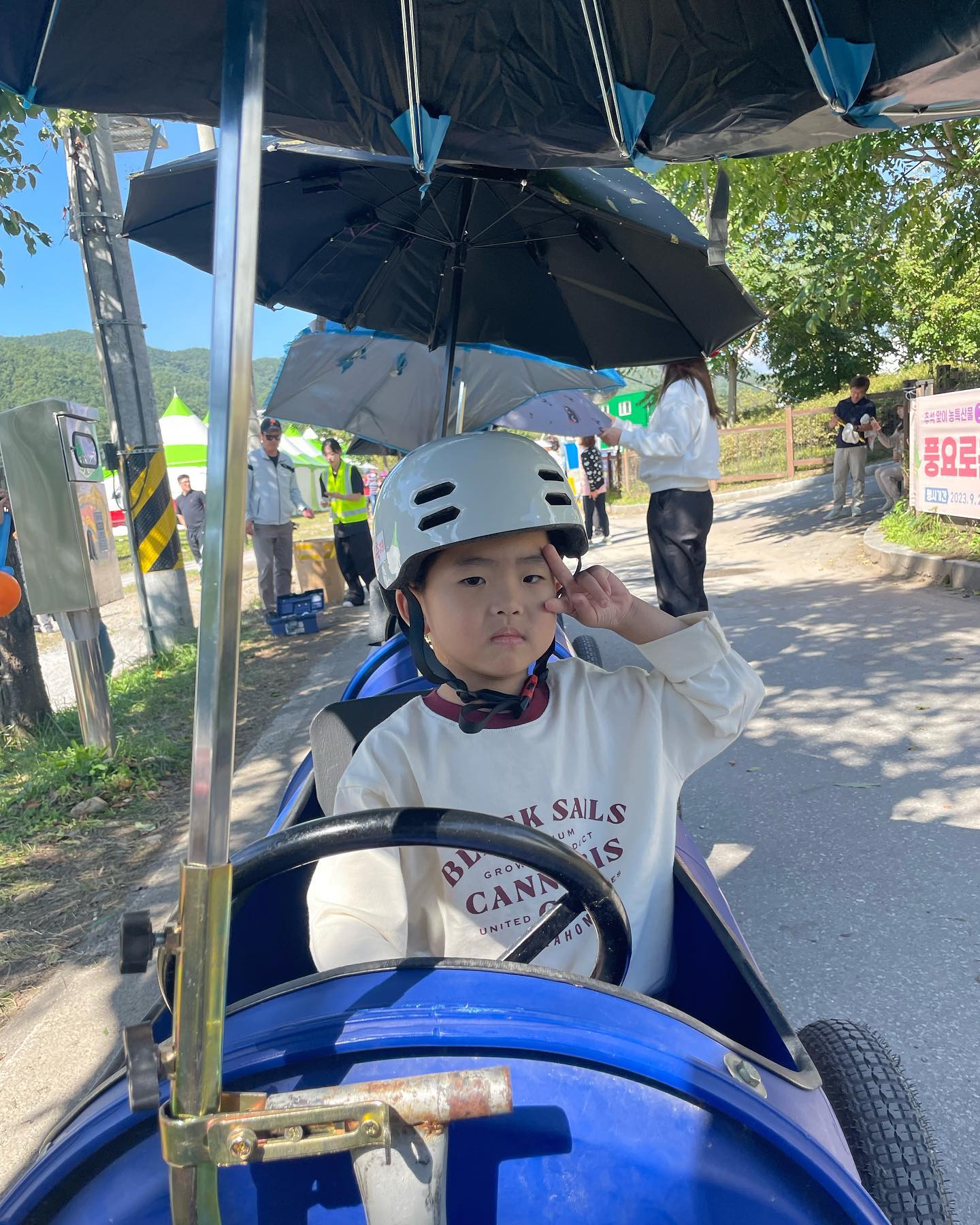 처음타본 깡통열차😘
#평창#백일홍축제#깡통열차#귀염둥이