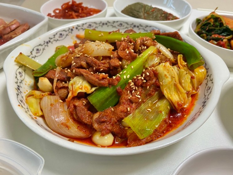 집에서 즐길 수 있는 구월동 맛집 오리주물럭 밀키트 캠핑요리