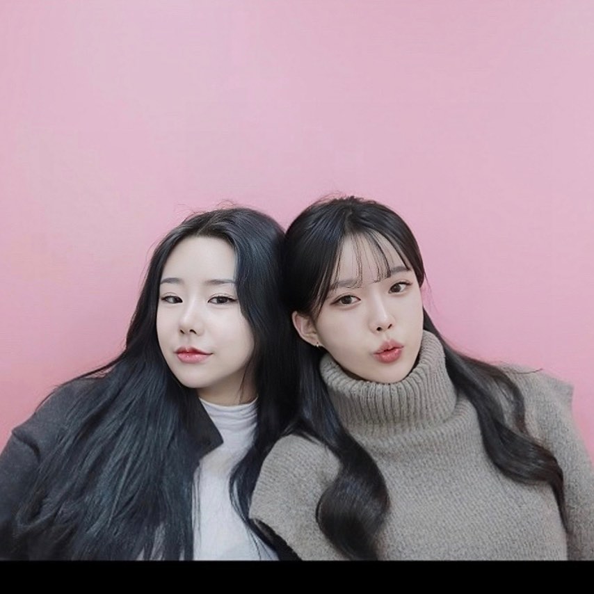 제일 친하지만 제일 다르게 생긴 둘…