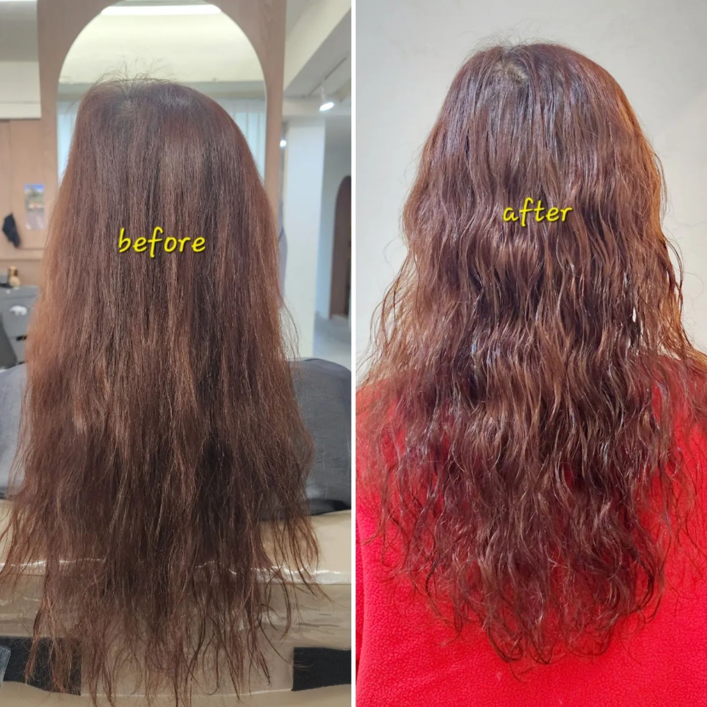 #협찬

인간적으로 
가늘고 길고 얇은 모발의 소유자로써
풍성하고 윤기있고 탄력적인 결과물을 
바란다는 건 욕심이지💦💦

그러나 어떤 디자이너를 만나느냐에 따라
분명히 결과물은 달라질 수 있다‼️

#노웨더헤어#하단미용실#명지미용실#괴정미용실#하단여자머리#하단레이어드컷#사하구여자머리#명지여자머리#당리미용실#하단숏컷#하단레이어드c컬펌#하단레이어드컷#사하구염색#하단염색#하단클리닉

⏩️화~일,10:30 - 20:00

⏩️노웨더

헤어샵 같지 않게 
깔끔한 카페같은 분위기
굿굿굿 😄

히피펌이 손질 편하기론 장땡이라
원츄원츄하다가

머릿결 손상과
관리의 편리함까지
젤리펌이 그나마 더 편하실 거라며
퍙소 걱정이던 머릿결 까지 
걱정 함께 해주시던 미나 디자이너쌤💕

일일히 손질법까지 설명해주시고
친절하게 차도 준비해주심.

게다가 머릿결 걱정에 일부러 
일반펌 말고 복구펌 재료로 시술해주심👍

after 사진 찍어 확인하니
결과물도 맘에 들어서 만족💕

젤리펌이란 이런 느낌이구나👏