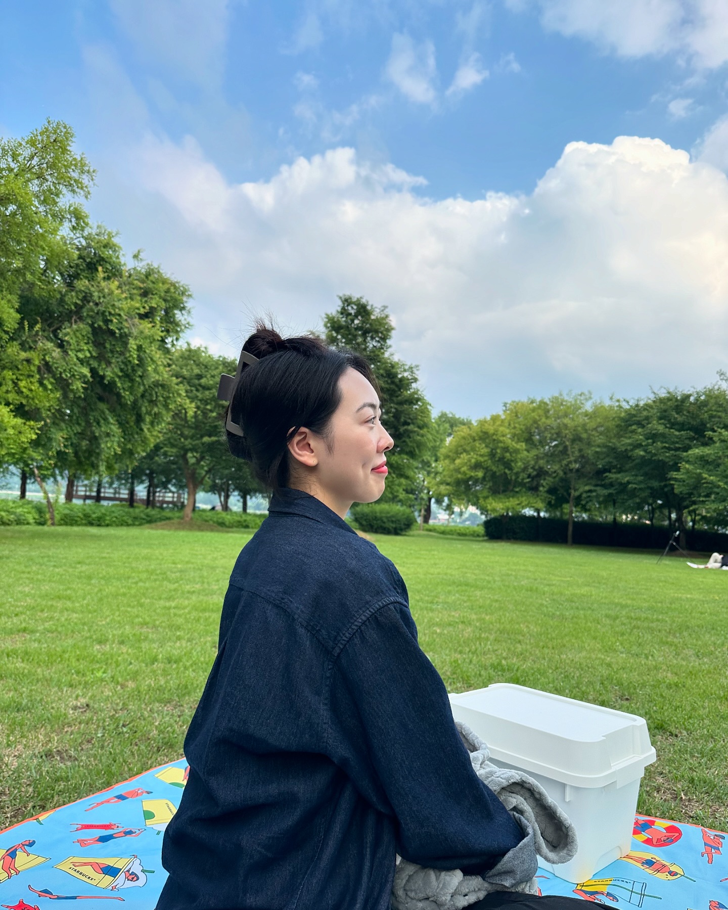 나 잔디밭 좋아했었네 💚#물의정원