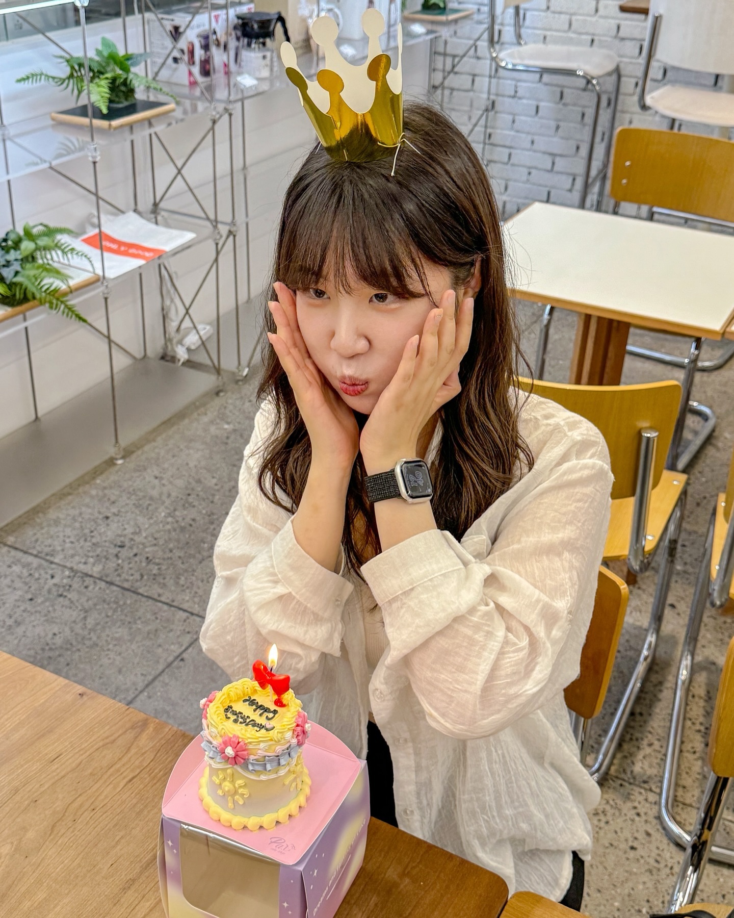 꺼내보는 한 달 전🎂 행복했다🫶🏻
