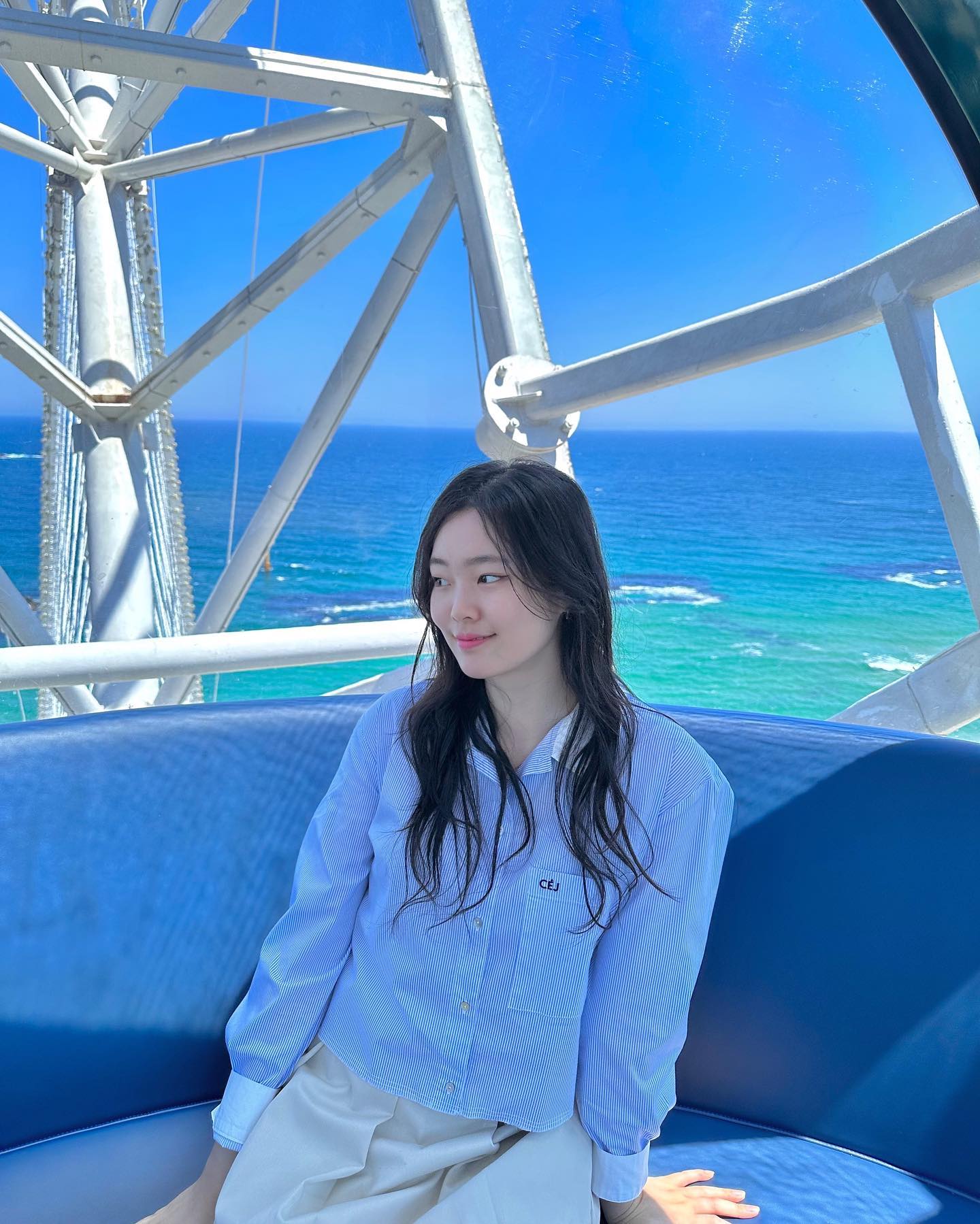 속초 바다가 참 예쁘구만