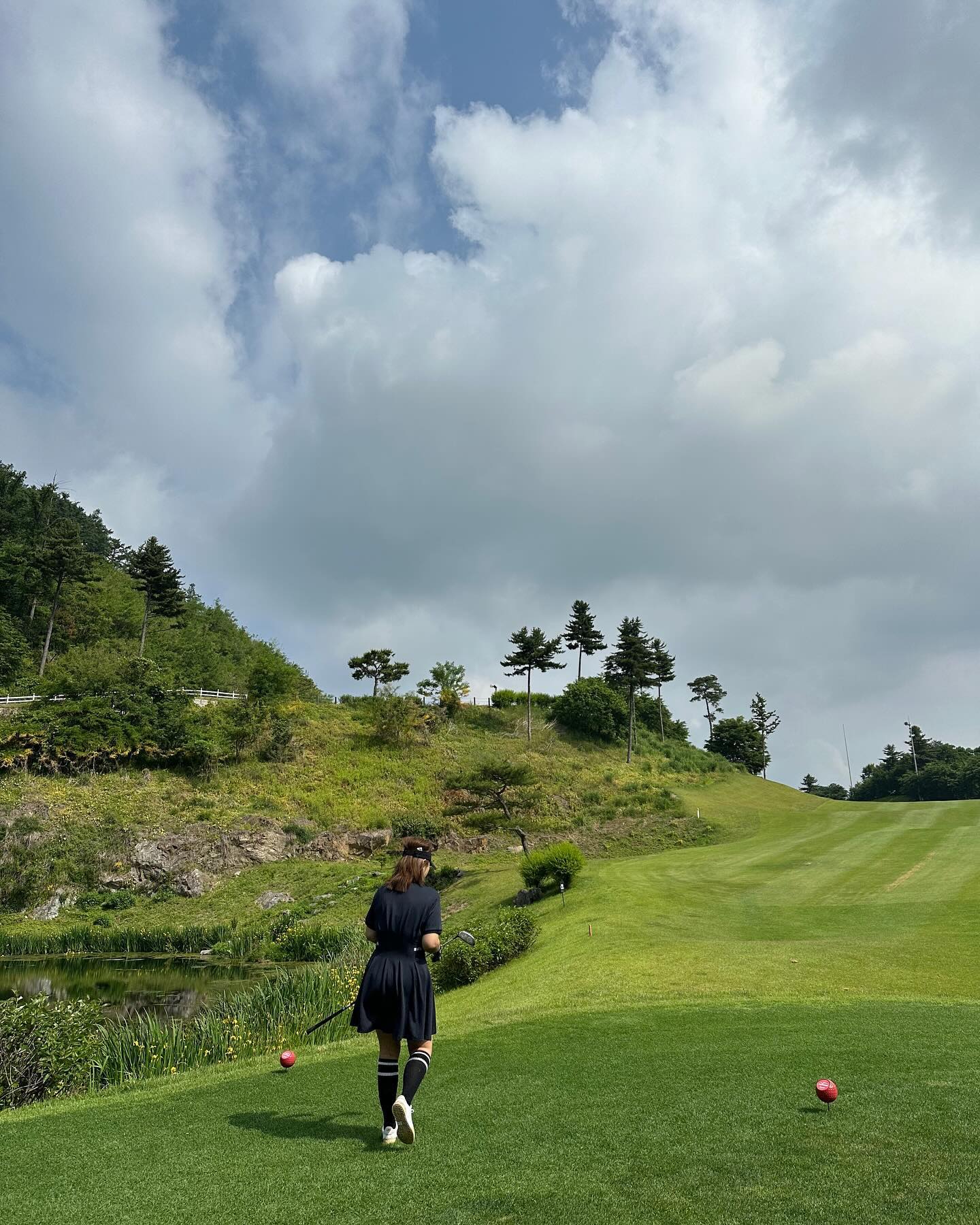 날씨만 다한 오늘 ☁️🤍⛳️
골프를 접어야하나봄 🥹😟
