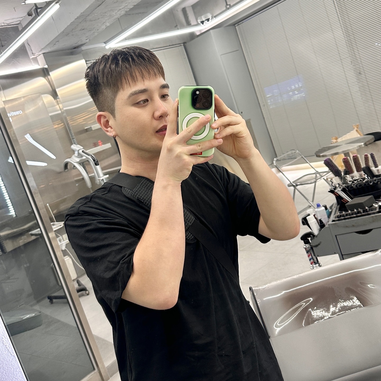 시원하게 머리 짧게 치고, 9월도 화이링🫡