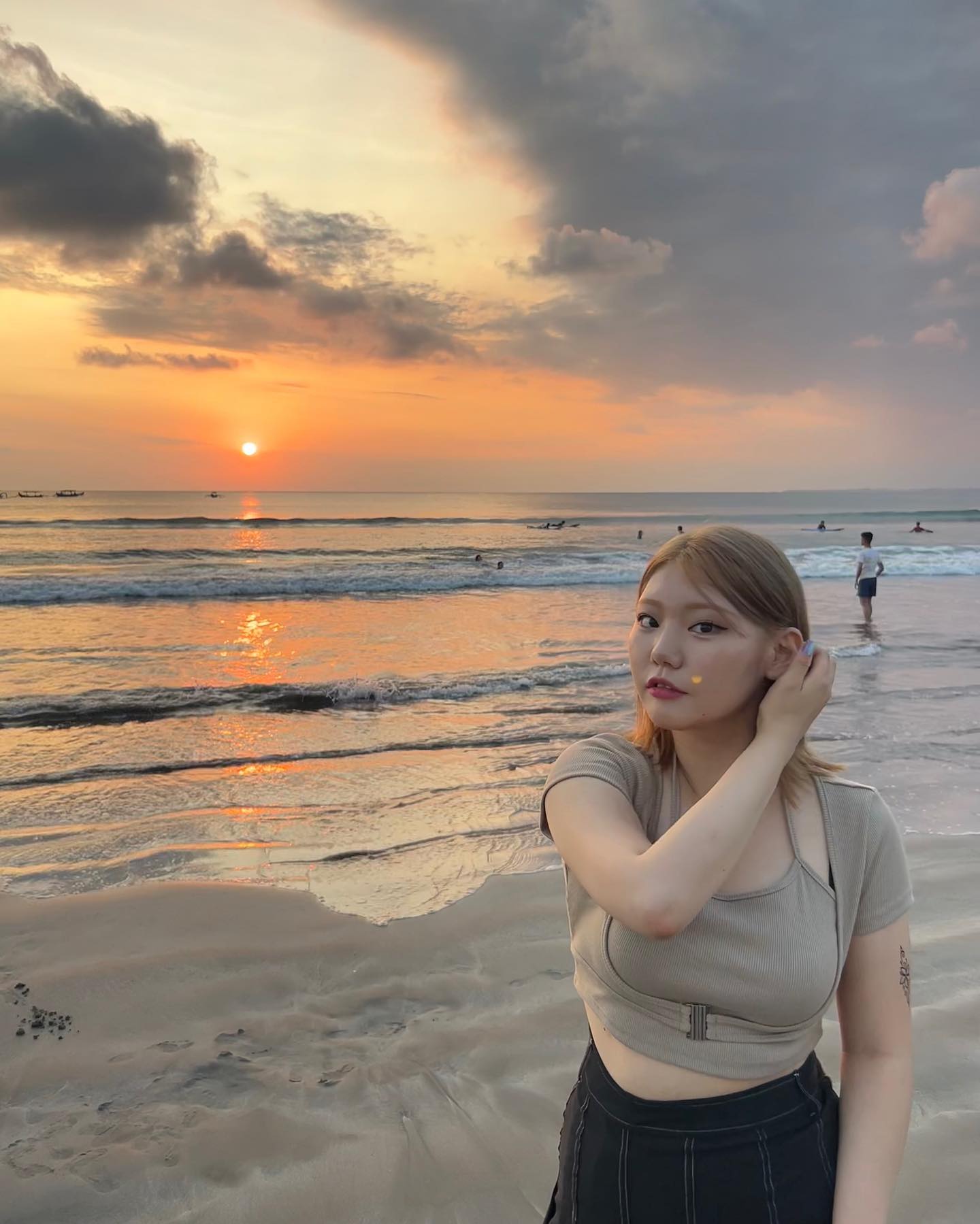 이제 끝 ㅋㅋ 보내줄게 여름아