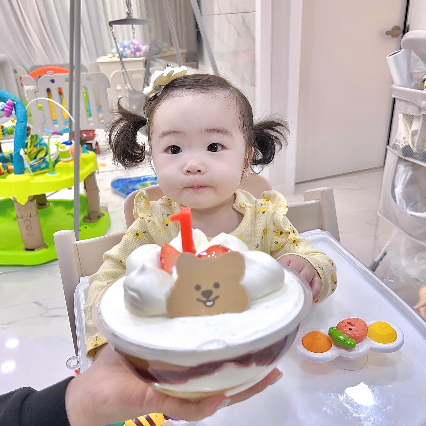 울 공쥬 1살 츄카해👧🏻🫶🏻
지금처럼 건강하고 씩씩하게만 자라줘🧡