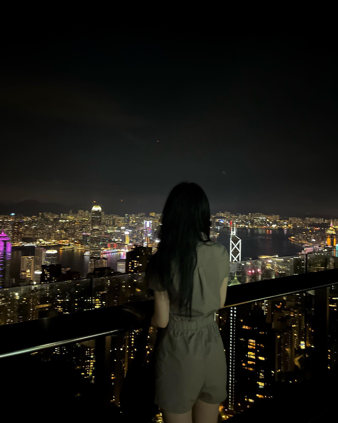 봐도 봐도 안 질리는 홍콩 야경🌃❤️