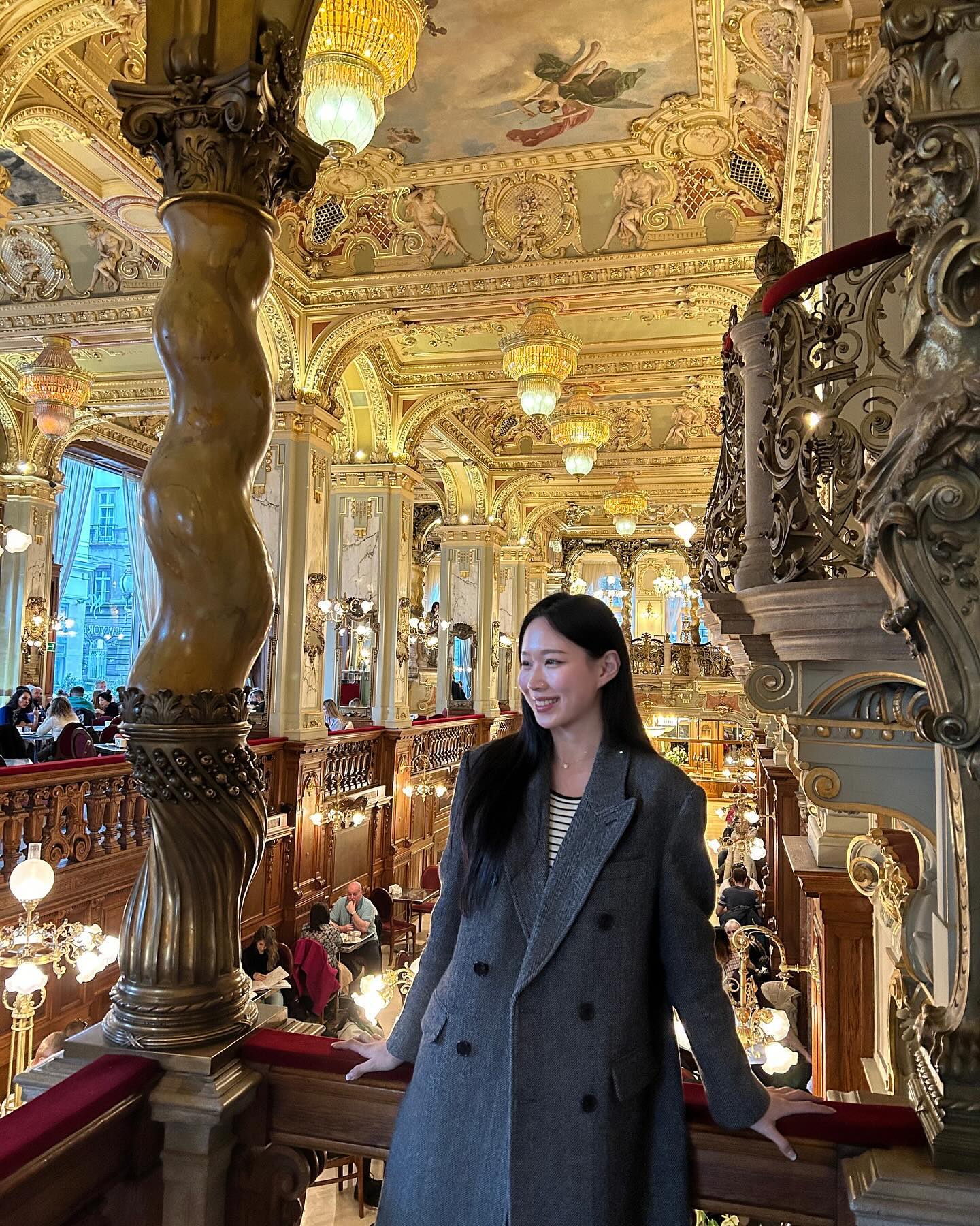 세상 화려했던 부다페스트 뉴욕카페⭐️💛🤍