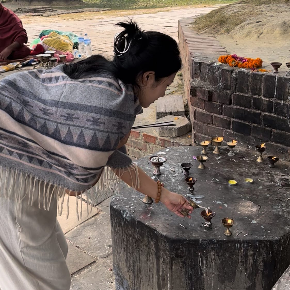 Buddhist in Lumbini