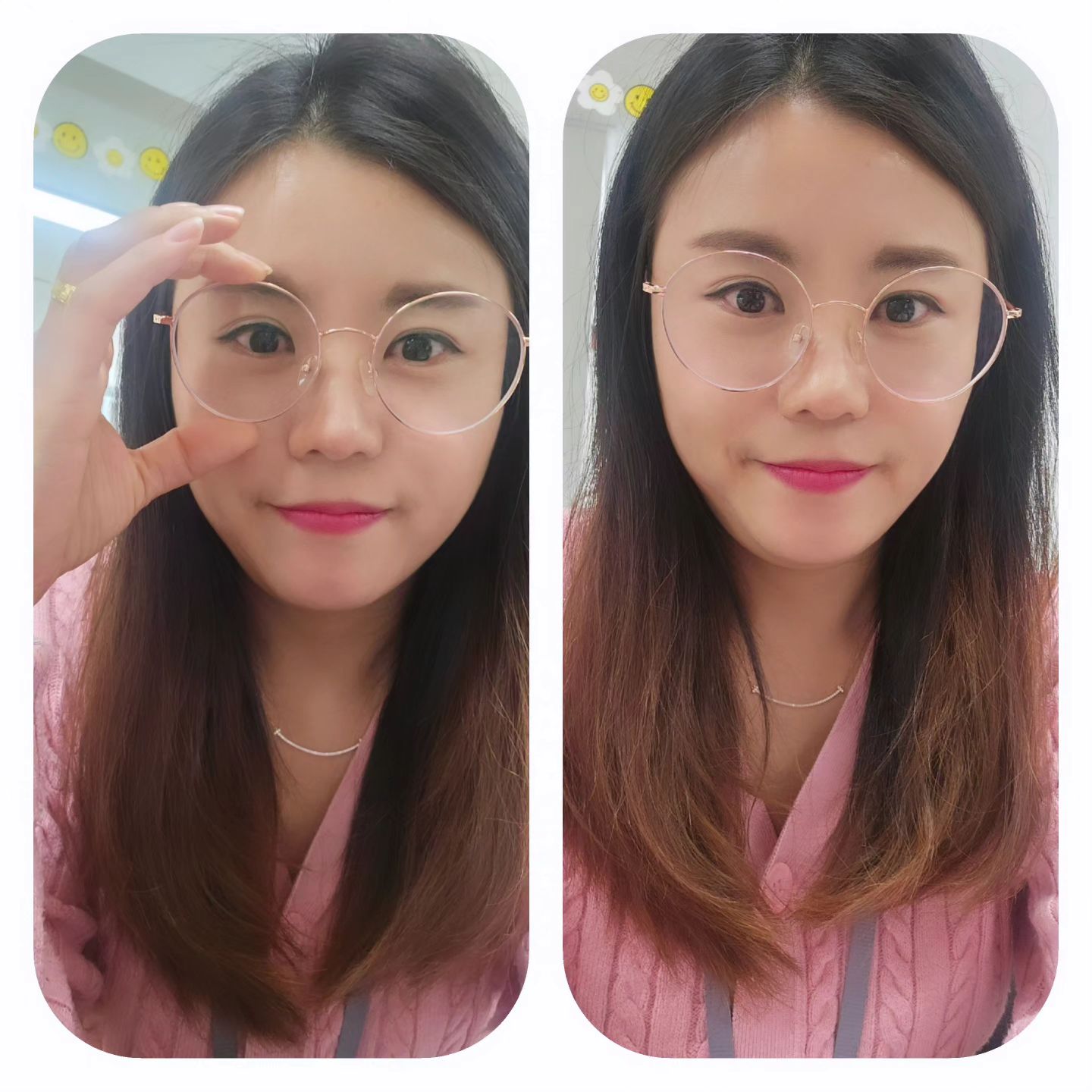 #셀스타그램 #줌마그램 #애셋맘 #워킹맘 
.
렌즈가 똑!떨어졌다 
사러갈시간이없어서 이번주 계속 안경행 
렌즈도 눈아프고 안경도 불편쓰. .
그냥저냥 요즘 .. .💬
.
#목요일일상