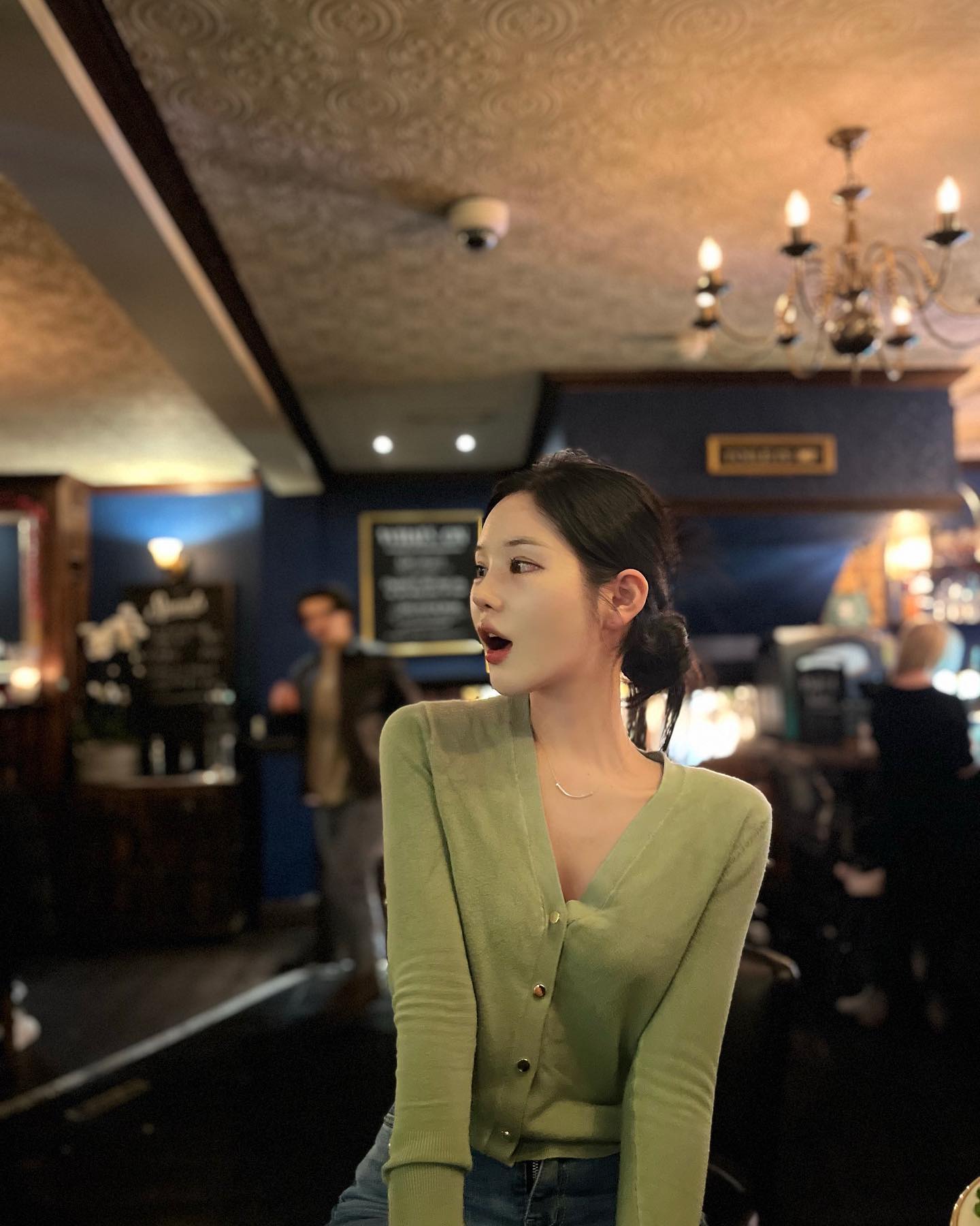 메리크리뜨마뜨🎄🎄 (아저씨는 인물모드로 사진 찍어줌)